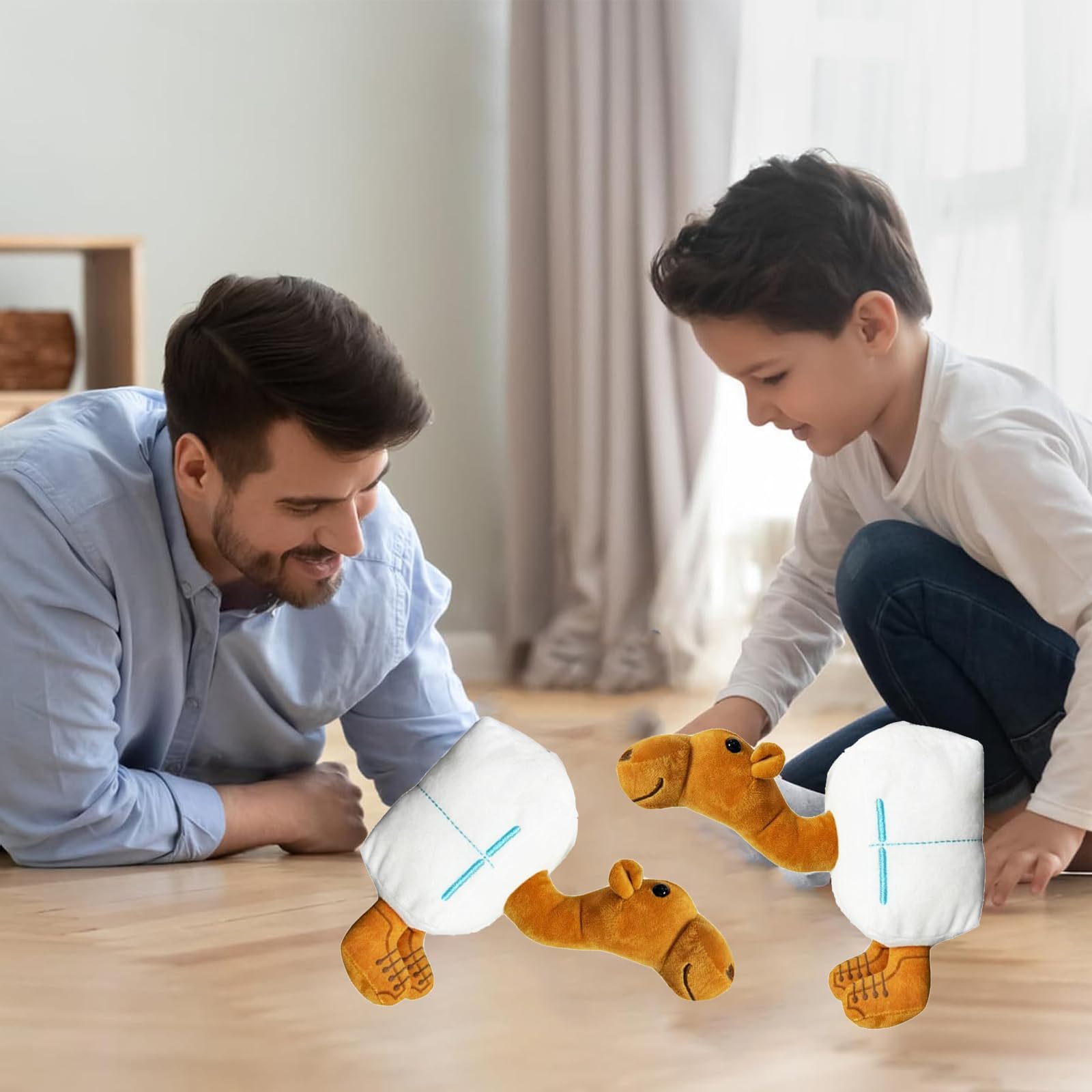 Buildcon Camel Toy for Kids, 22 * 23 cm / 8.7 * 9.1 in Collectibles, Camel Toy, Collectibles, Soft Stuffed Animal for Home Decor, Gifts 3