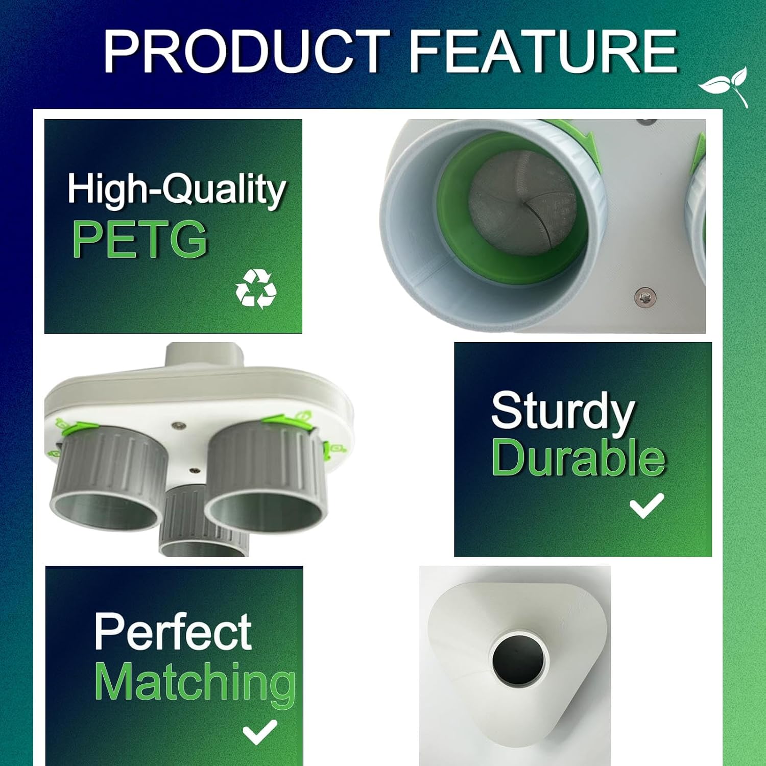 Upgraded Y Adapter Compatible With Fes-tool Vacuum Hose Splitter image 4