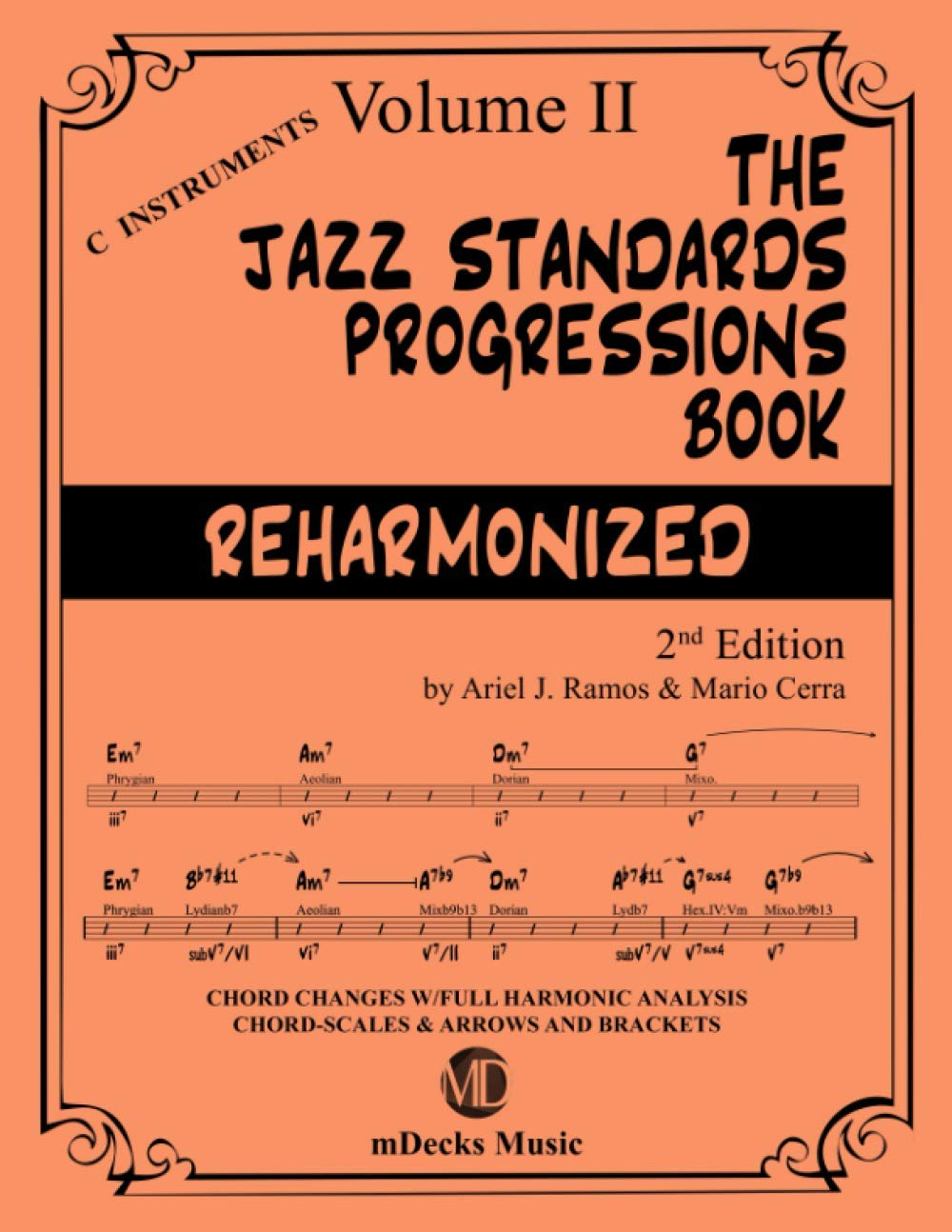 Livre Jazz Standards Progressions Reharmonized Vol 2