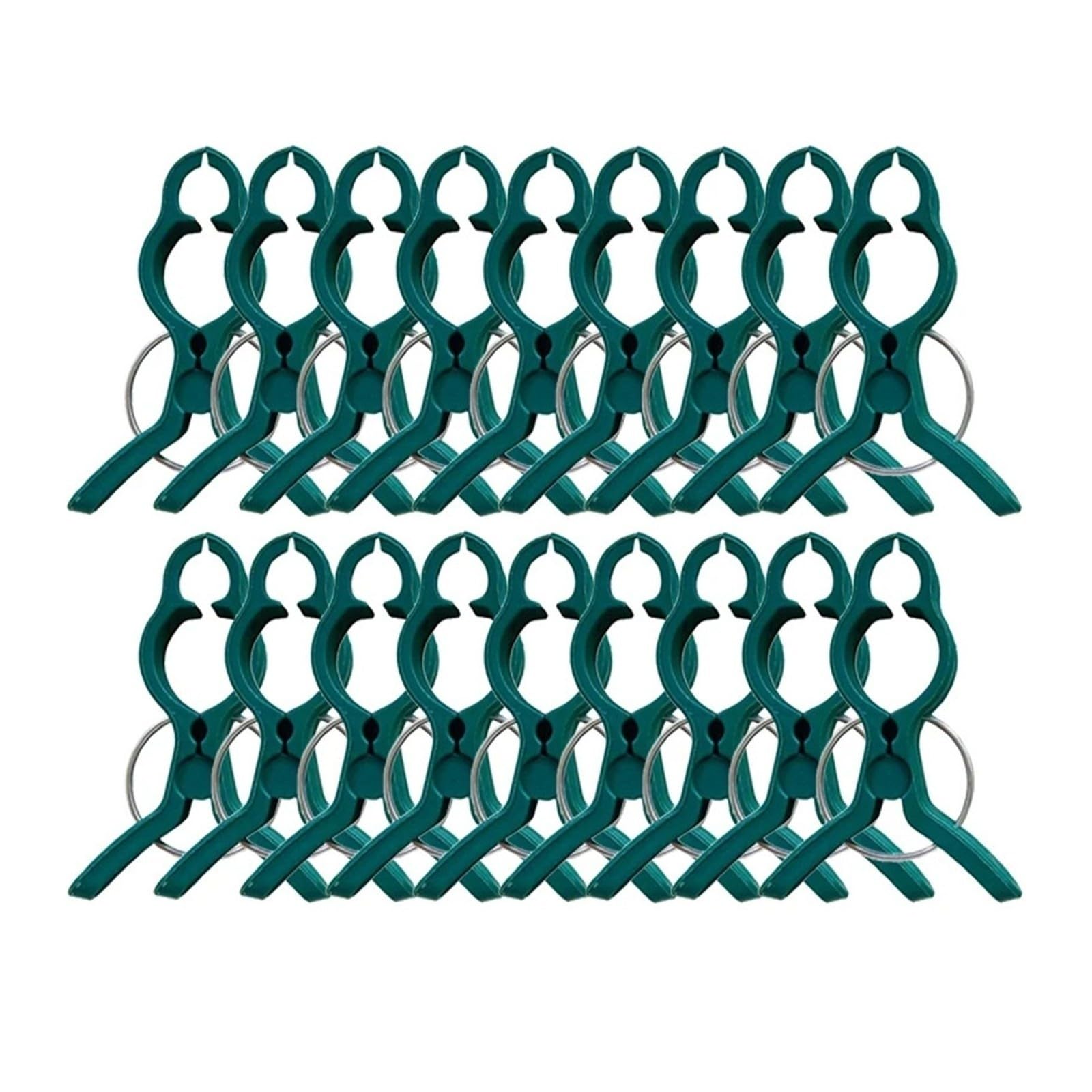 Clip di Fissaggio for Piante da Giardino 50/10 Pezzi