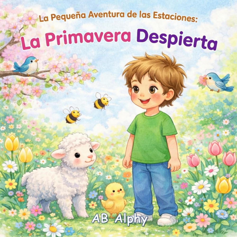 La Pequeña Aventura de las Estaciones: La Primavera Despierta: Un libro ilustrado sobre la primavera para niños de 3 a 5 años – flores, animales y la naturaleza que despierta