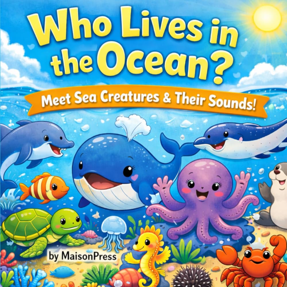 Who Lives in the Ocean?: Meet Sea Creatures & Their Sounds!