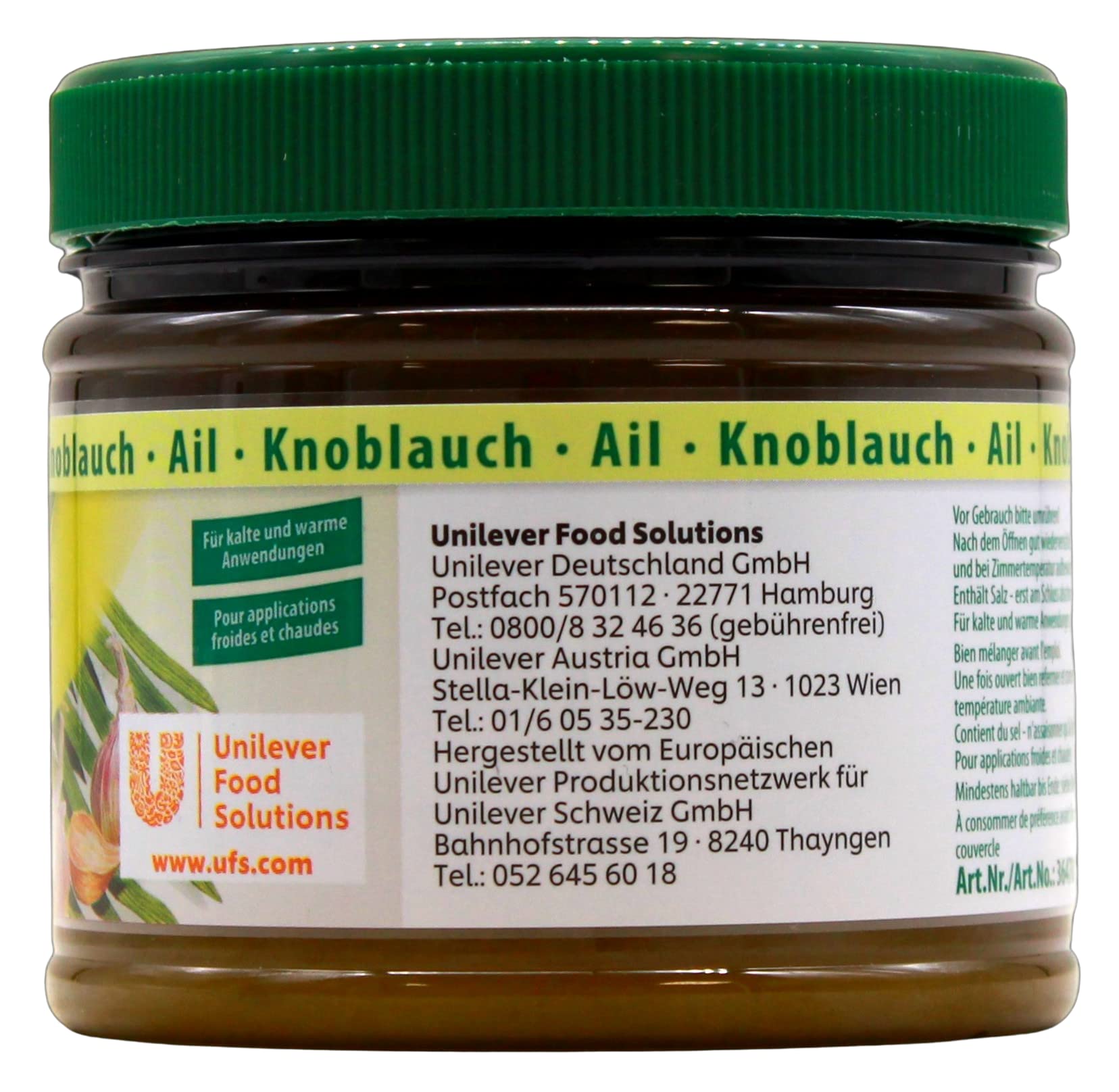 Knorr Mise en place Knoblauch Paste, (1 x 340g)