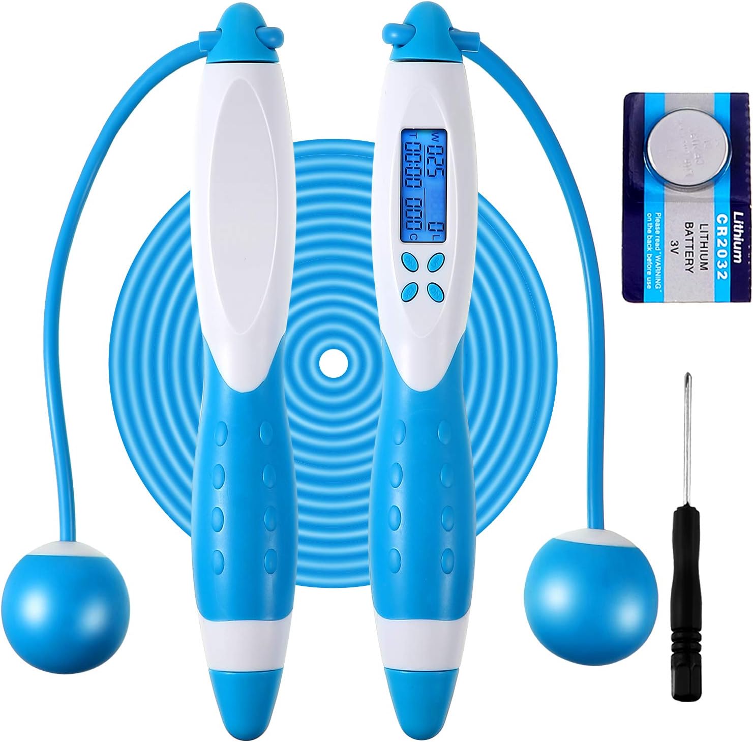 corda per saltare per le donne regolabile