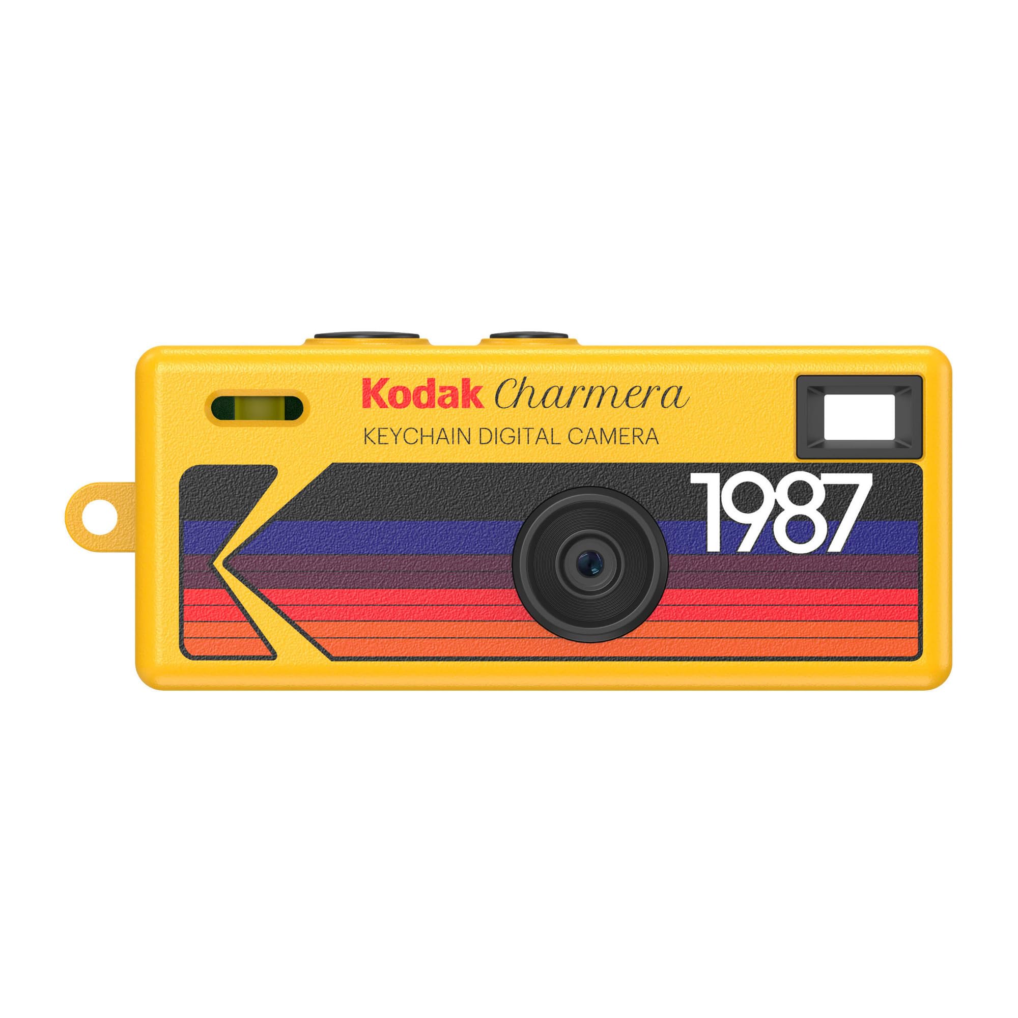 Kodak Charmera - Portachiavi con fotocamera digitale (scatola cieca di stile casual, singola fotocamera) con pacchetto di scheda di memoria da 32 GB (2 articoli)