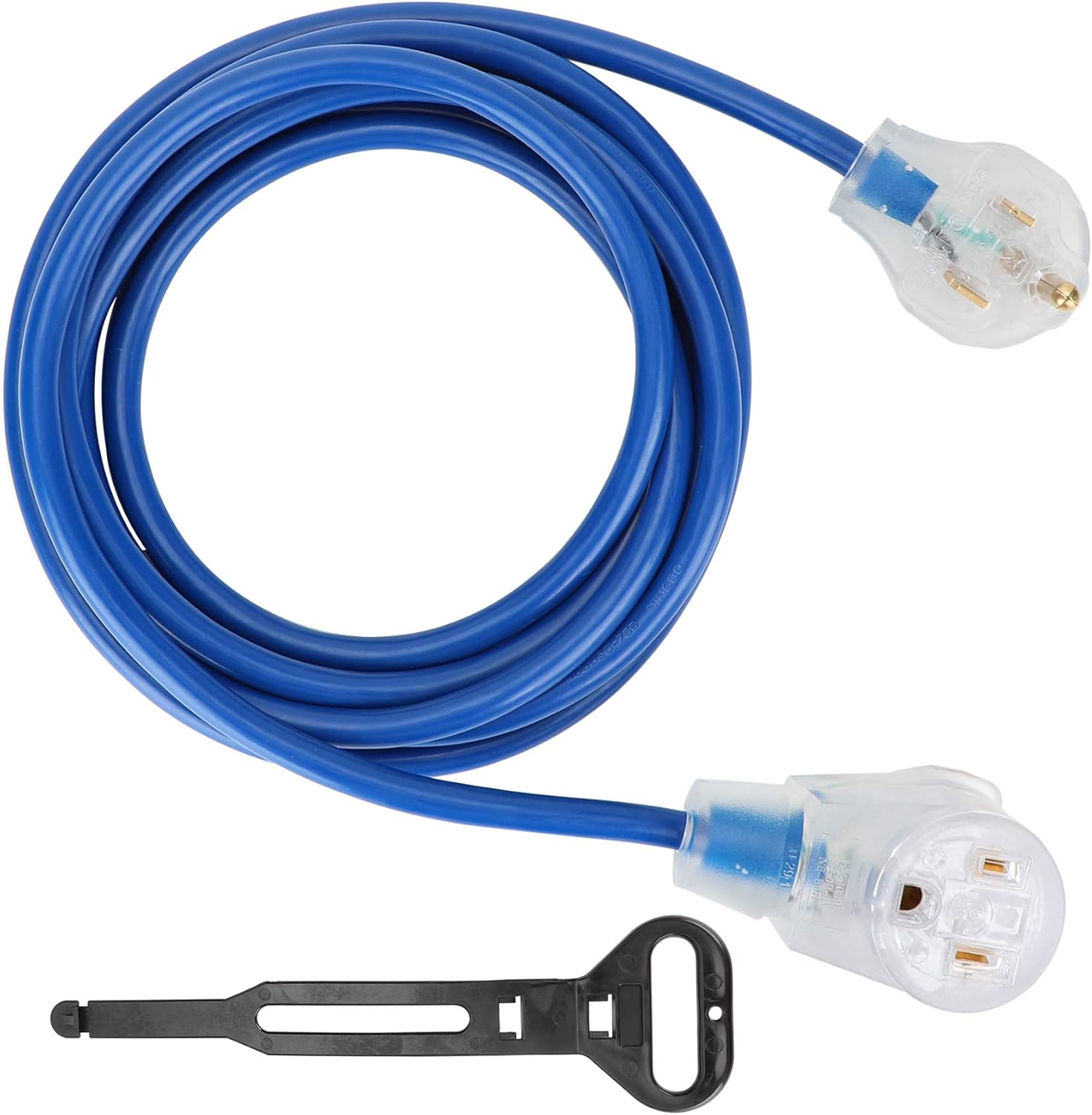 Welder Adapter, 50A 250V Welder Extension Cord, 650P to 650R SJT 3/C 12AWG 15FT Generator