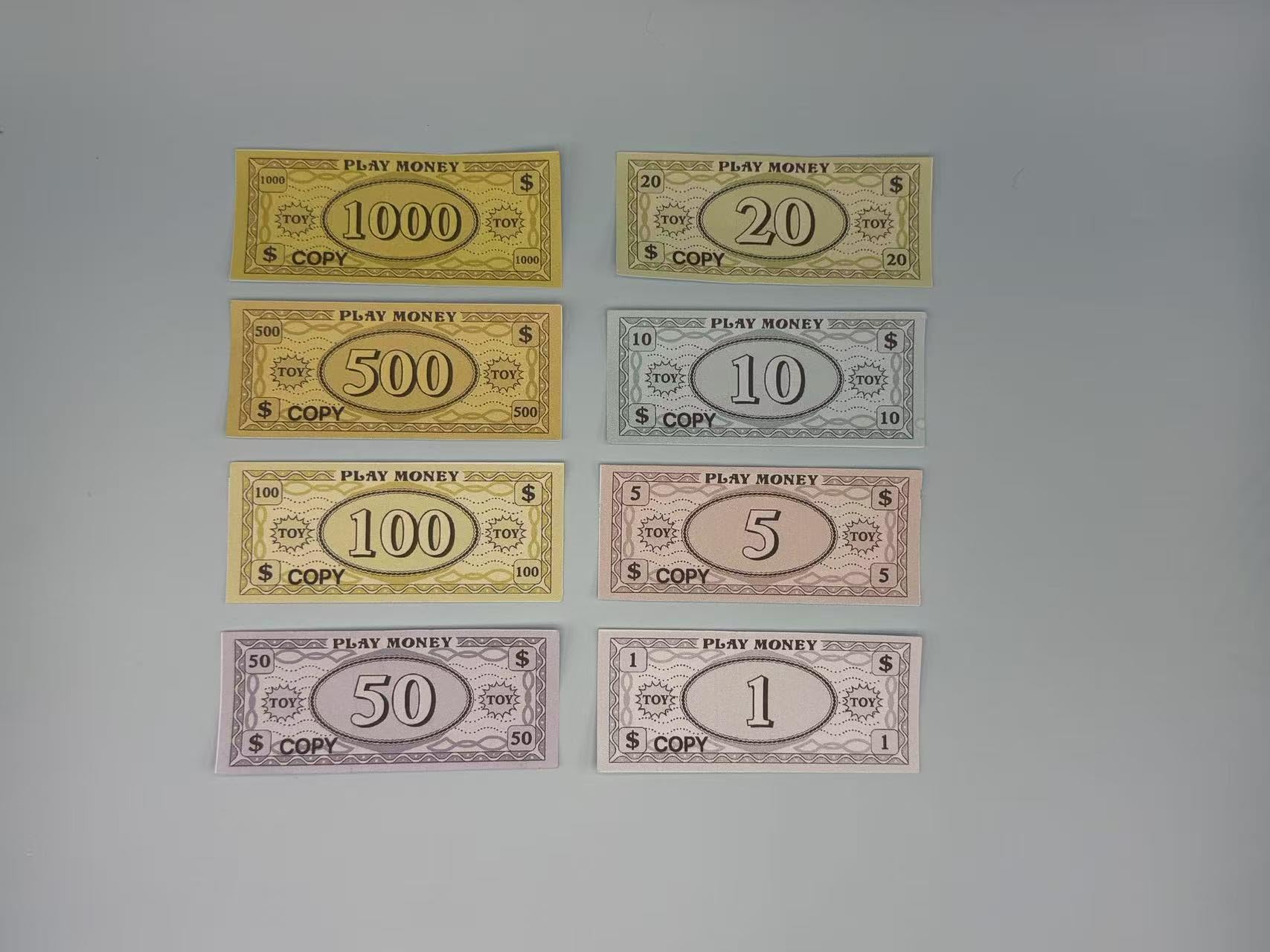 210 Pcs Fake Money Prop Money Play Money - Realistic Dollar Bills for Movie Filming, Kids Games, Party Fun, and Magic Tricks