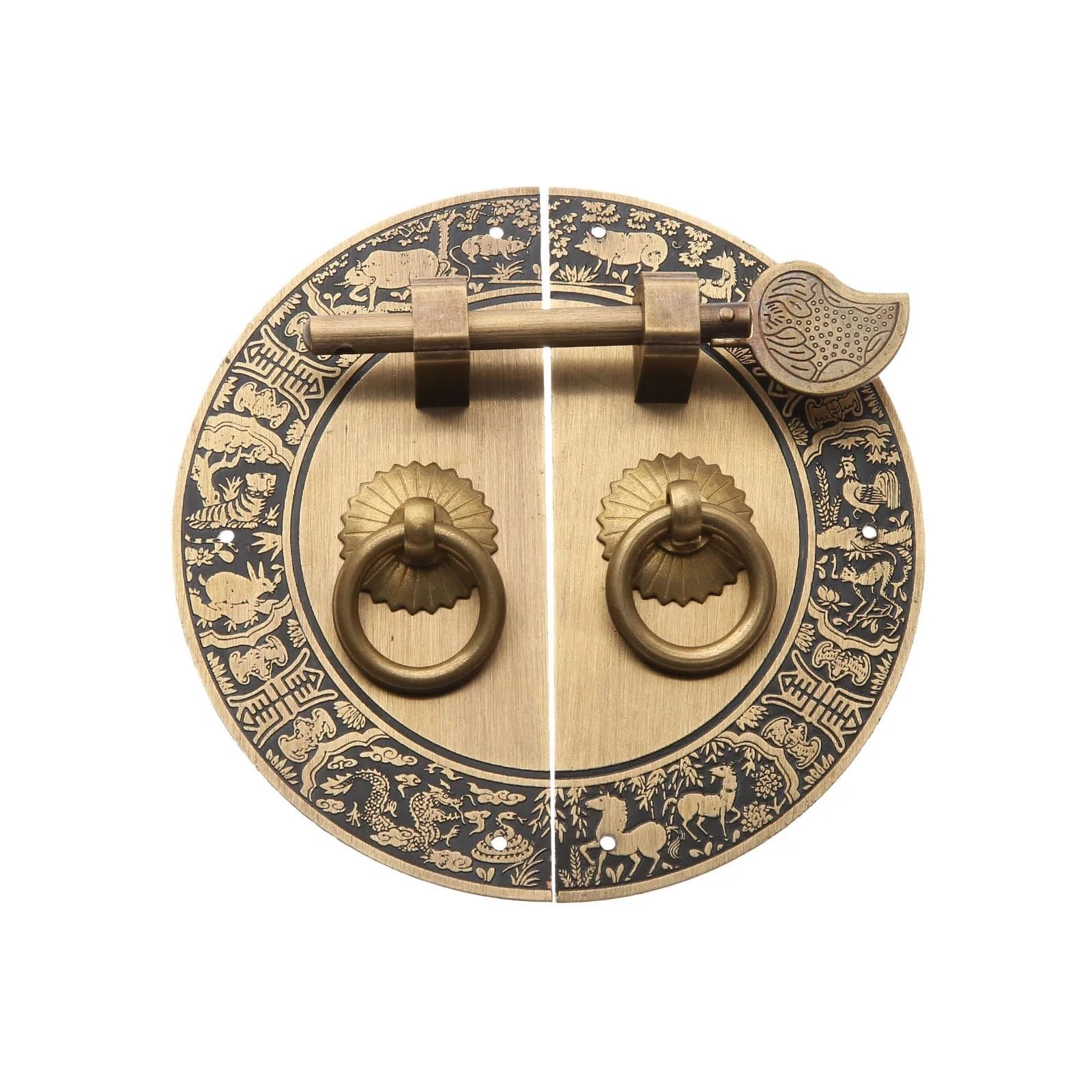 Tirador de cajón retro y pomo vintage de 11 cm para tirador de muebles de cocina