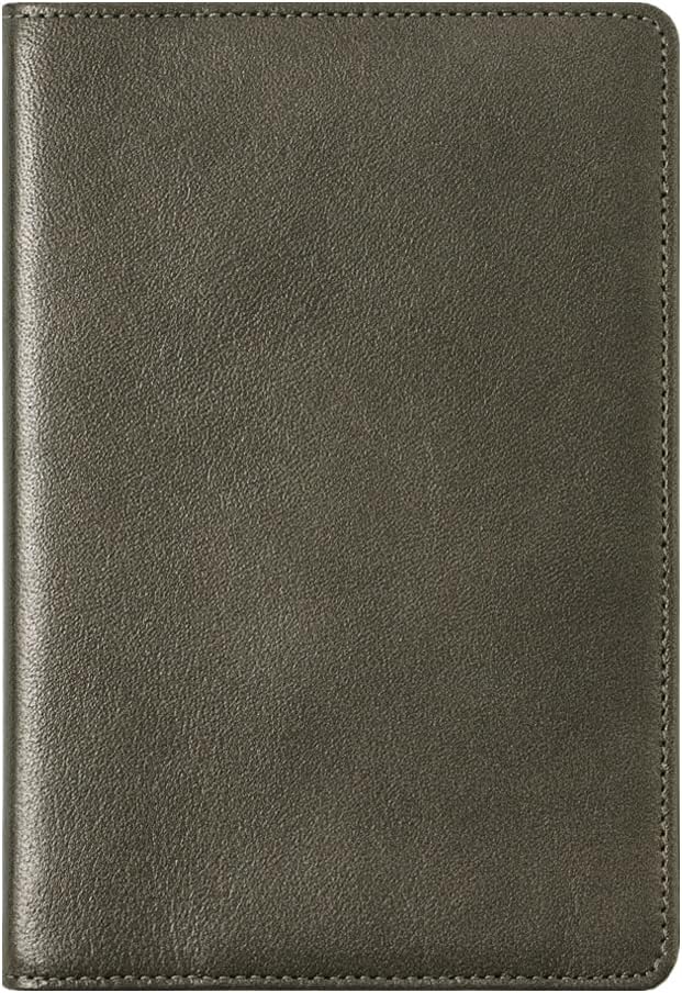 QUOVADIS qv88x1727bg Genuine Leather (Sheepskin Leather) Notebook Cover "Gem Leather" 3.5 x 6.7 inches (8.8 x 1727 cm) Beige