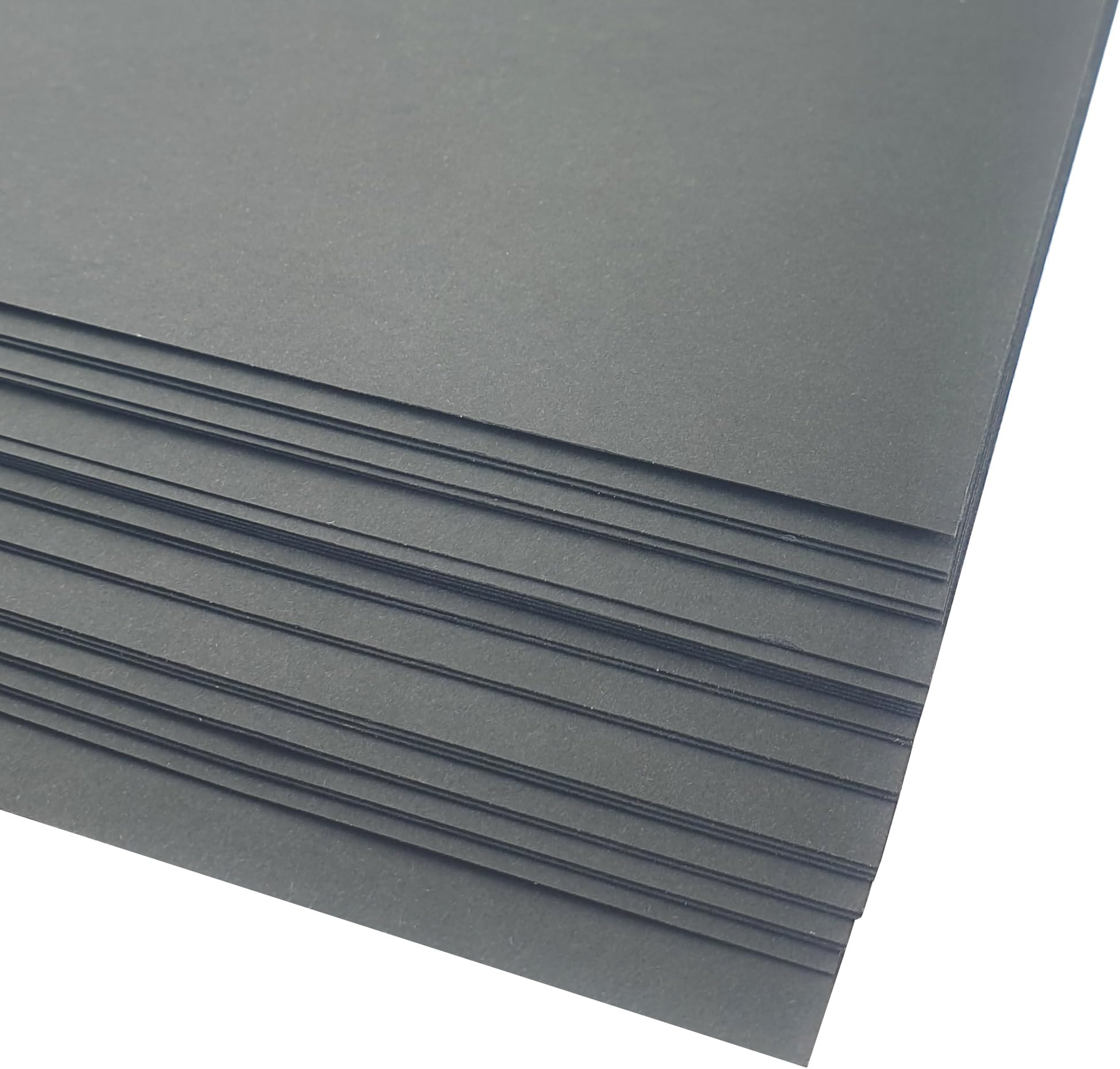 Maxi 180Gsm Premier Color Chart Paper 25-Sheets for Drawing and Painting, 50 cm x 70 cm Size, Black
