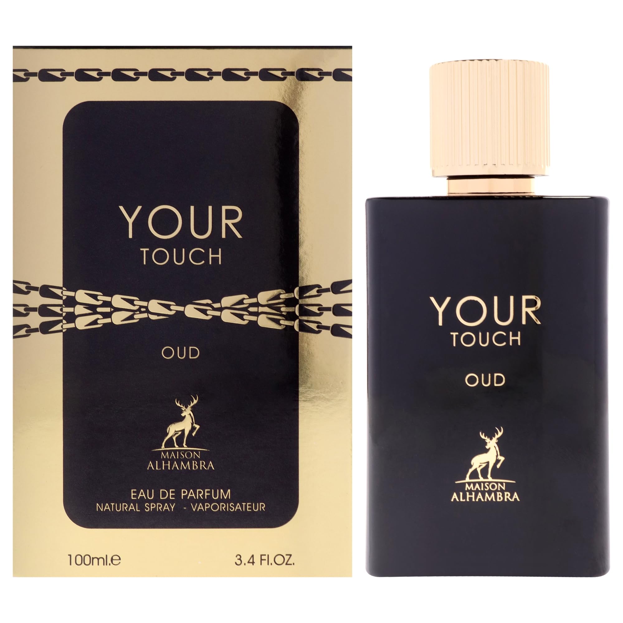 香水(男性用) Maison Alhambra Your Touch Oud Amazon.com : Your Touch Oud by Maison Alhambra for Men - 3.4 oz