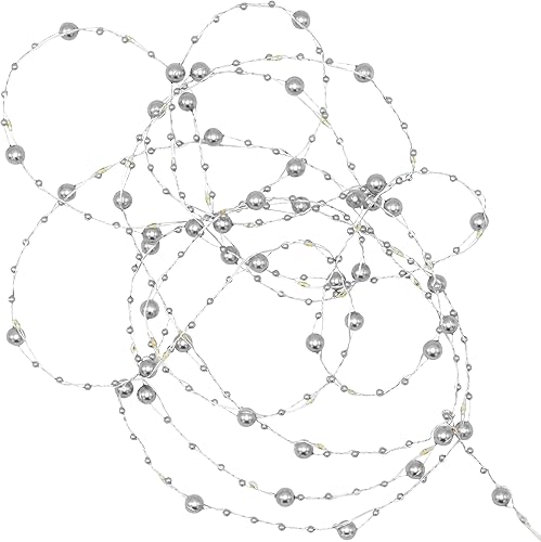 Miniatura 5 de Ashland Cadena de luces LED de perlas blancas cálidas de 40 quilates