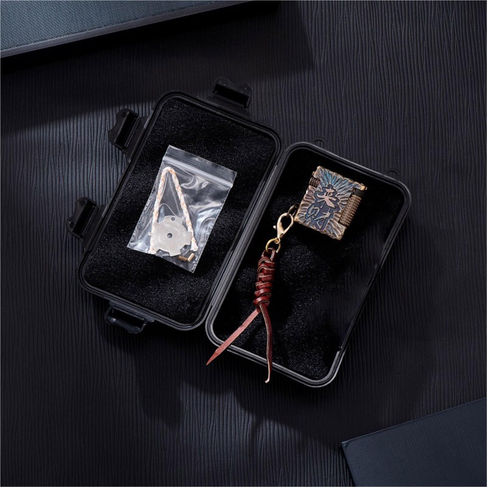 Mini briquet portable au kérosène, design sculpté en cuivre, cadeau réutilisable, caractéristiques de meulage, idéal pour les collectionneurs et une utilisation en extérieur, accessoire pratique et