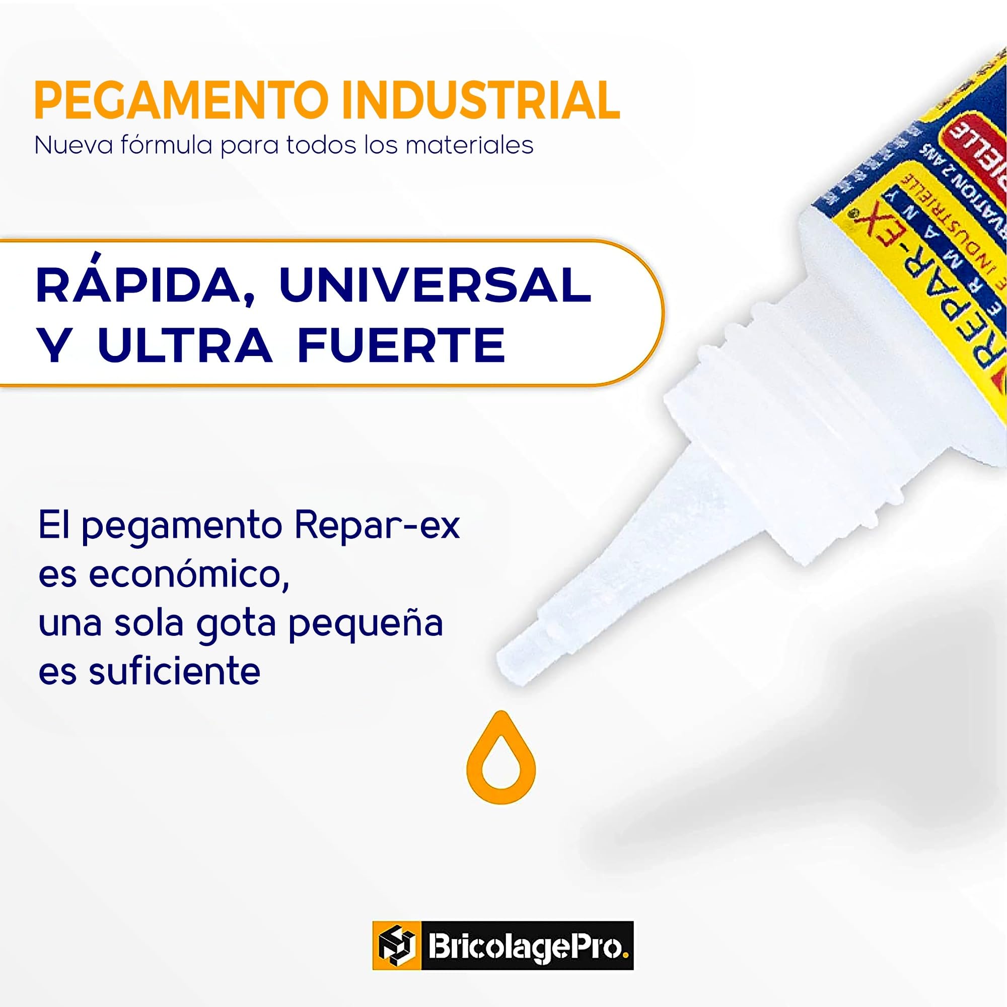 REPAR-EX - Kit completo de unión Repar-ex - Pegamento profesional - Kit de unión profesional