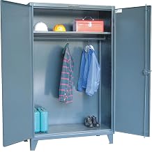 Strong Hold - 446-COC-244 446-COC-244 Corner Storage Cabinet 48 in x 24 in x 78 in, Swing