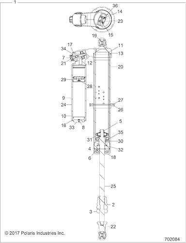 Miniatura 4 de Polaris Ojal RZR, pieza original OEM 1501174, cantidad 1