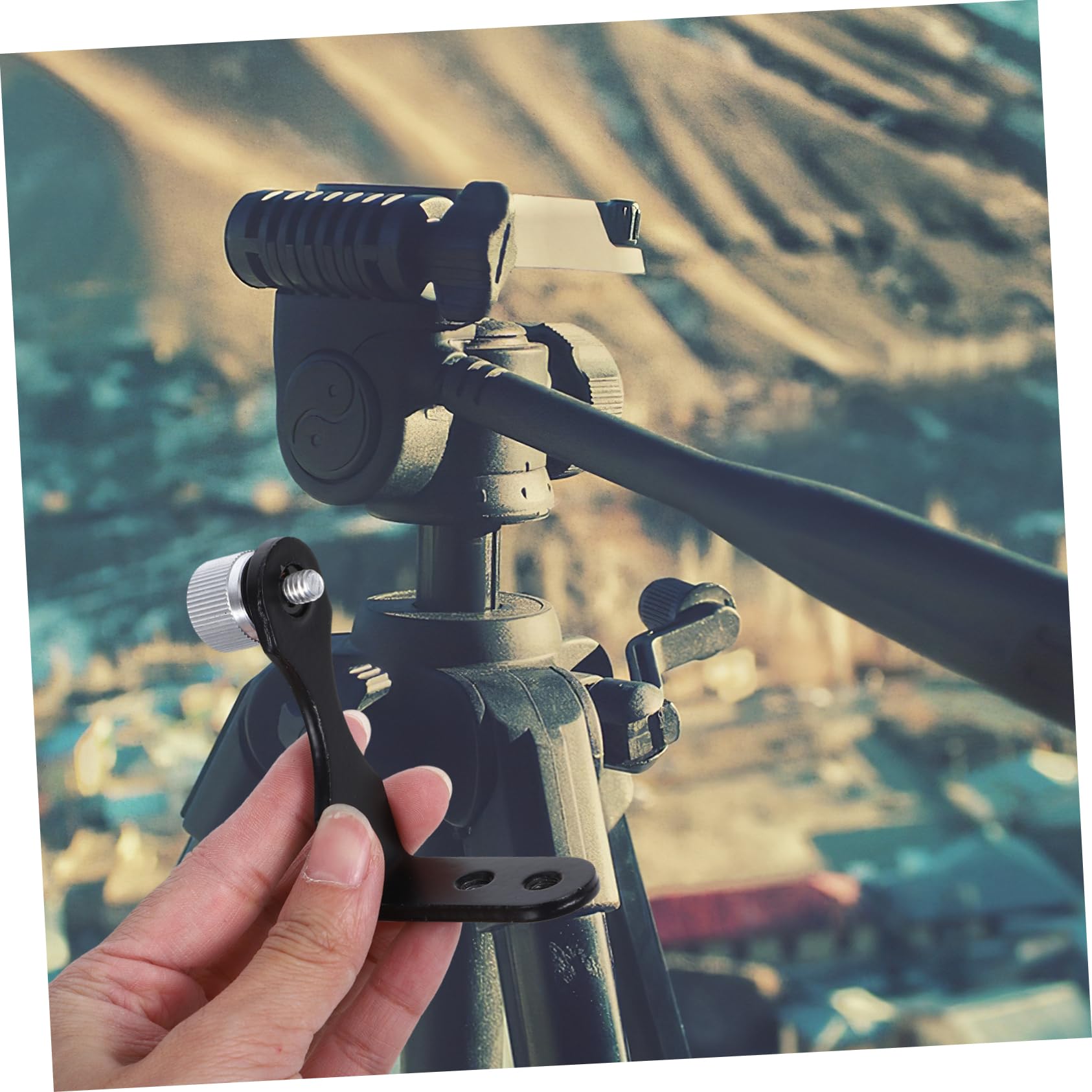 10piezas Adaptador De Trípode para Telescopios y Binoculares Soporte Rápido y Estable Compatible Telescopios Sencillos y Dobles Diseño Elegante y Moderno para Fotografía