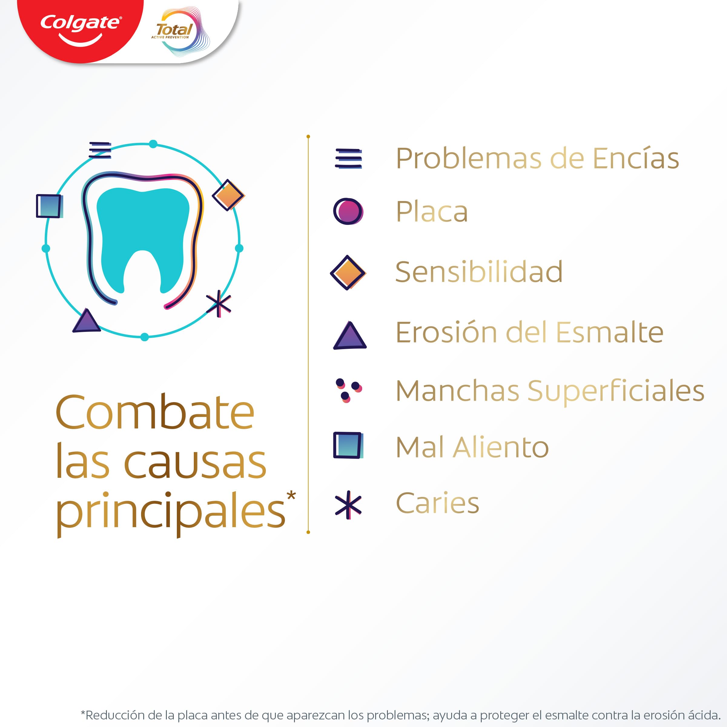 Colgate Total Junior | Children's Toothpaste | Complete Protection | Contains Fluoride | Anticaries Protection | Antibacterial Ingredients | Recyclable Product | Pack 12 Units x 50 ml