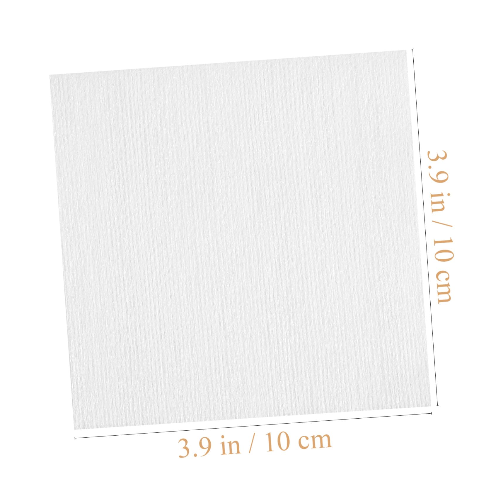 Make Up Entferner Pads 400 Stück aus Stoff für Gesichtsreinigung Weiß
