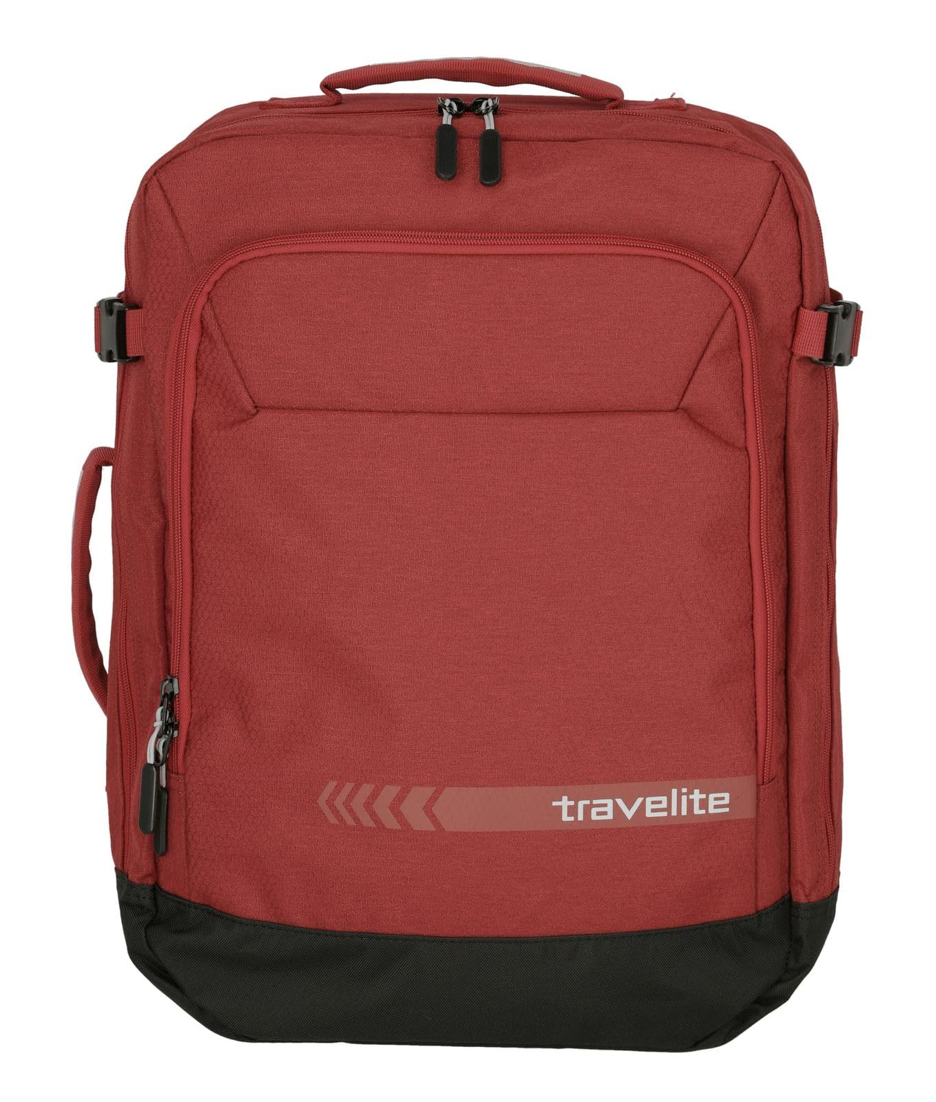 travelite hand luggage backpack/bag with flexible carrying option, KICK OFF, daypack for vacation and sports, 50 cm, 35 liters