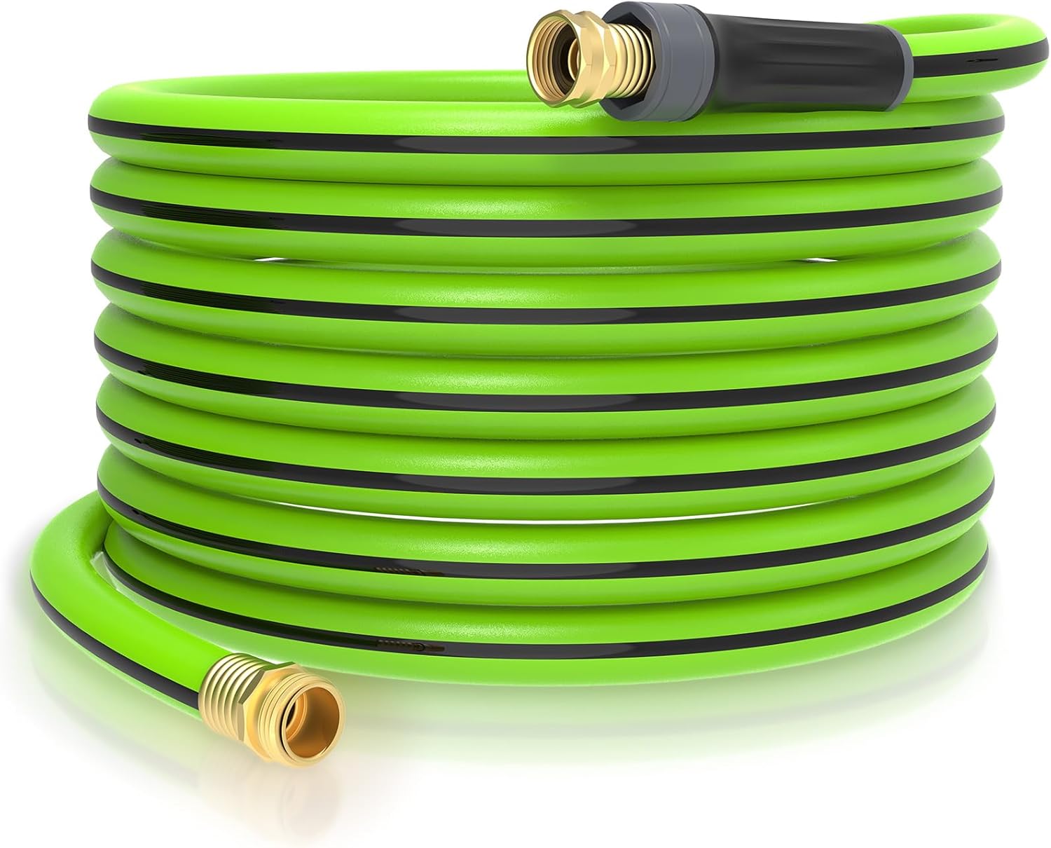 Heavy Duty 75FT PVC Garden Hose Green