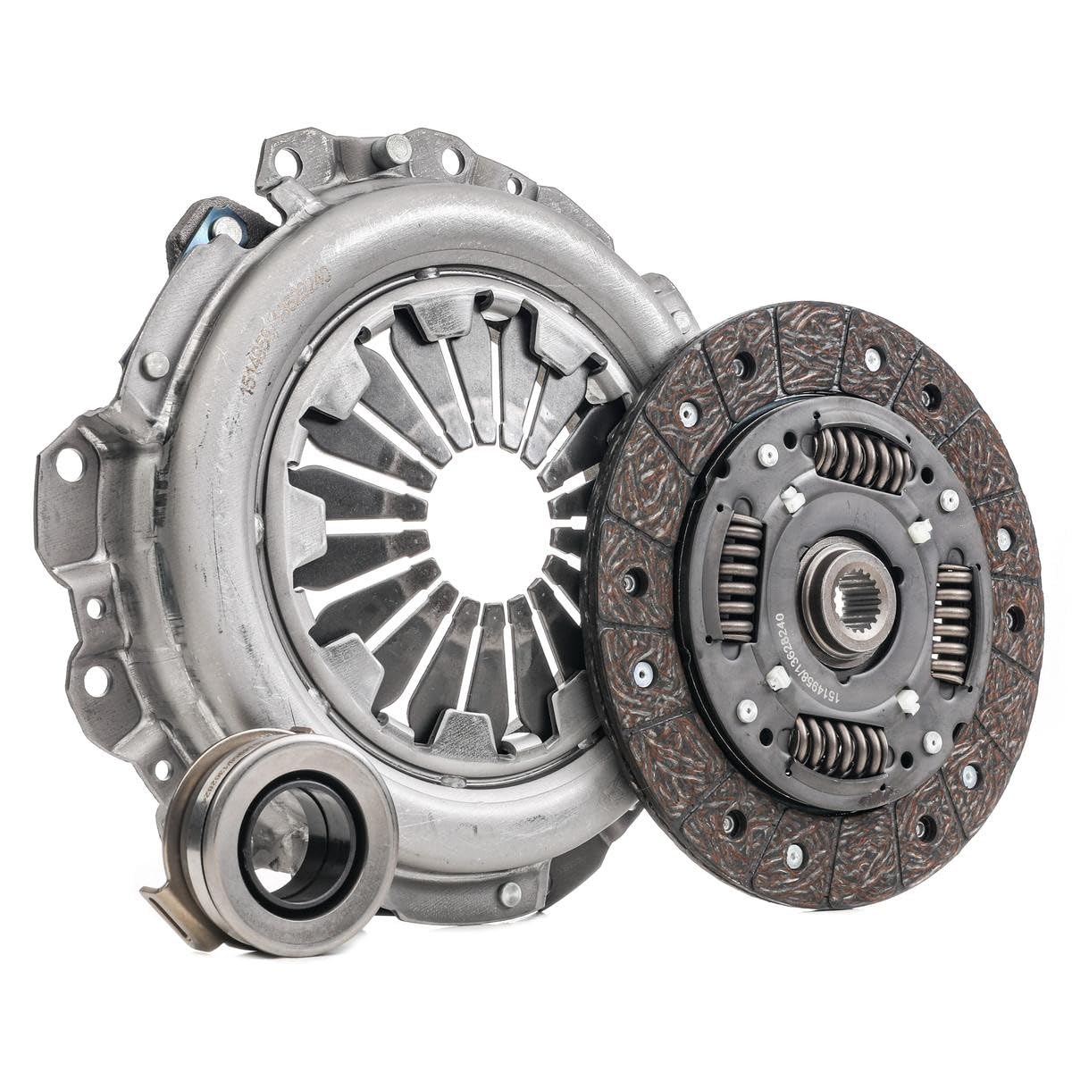 RIDEX 479C0173 Kit de embrague con cojinete de desembrague con plato de embrague Compatible con CHEVROLET SPARK M300