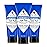 Jack Black Turbo Wash Energizing Body & Hair Cleanser, 3 Fl Oz - Rosemary, Eucalyptus & Juniper Berry - Mens Body Wash, Mens Shampoo, Hair Care, Dual-Purpose Body Wash Men, Sulfate-Free, Pack of 3