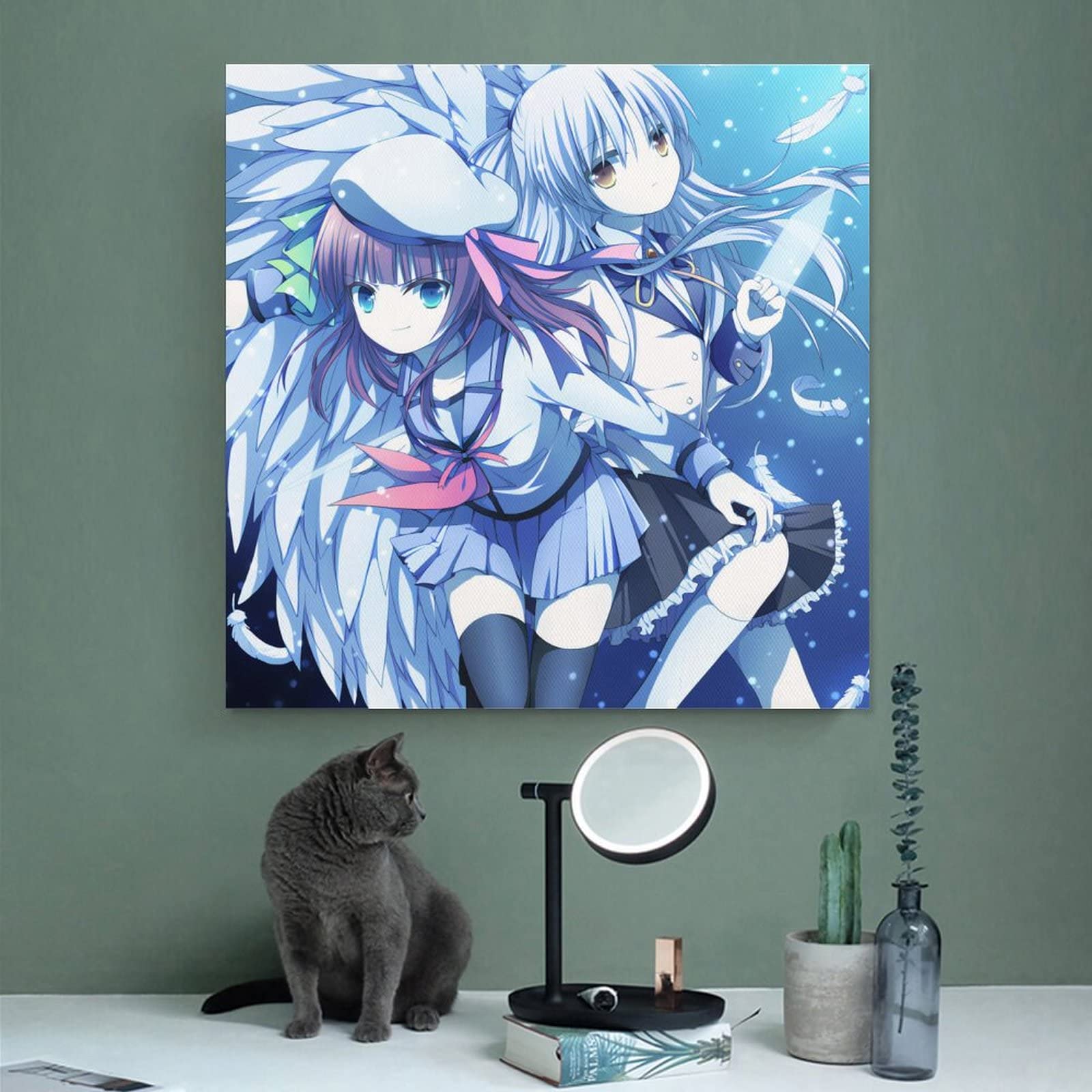 Amazon.co.jp: ポスター AngelBeats! 仲村ゆり 立華奏 絵画 壁掛け 