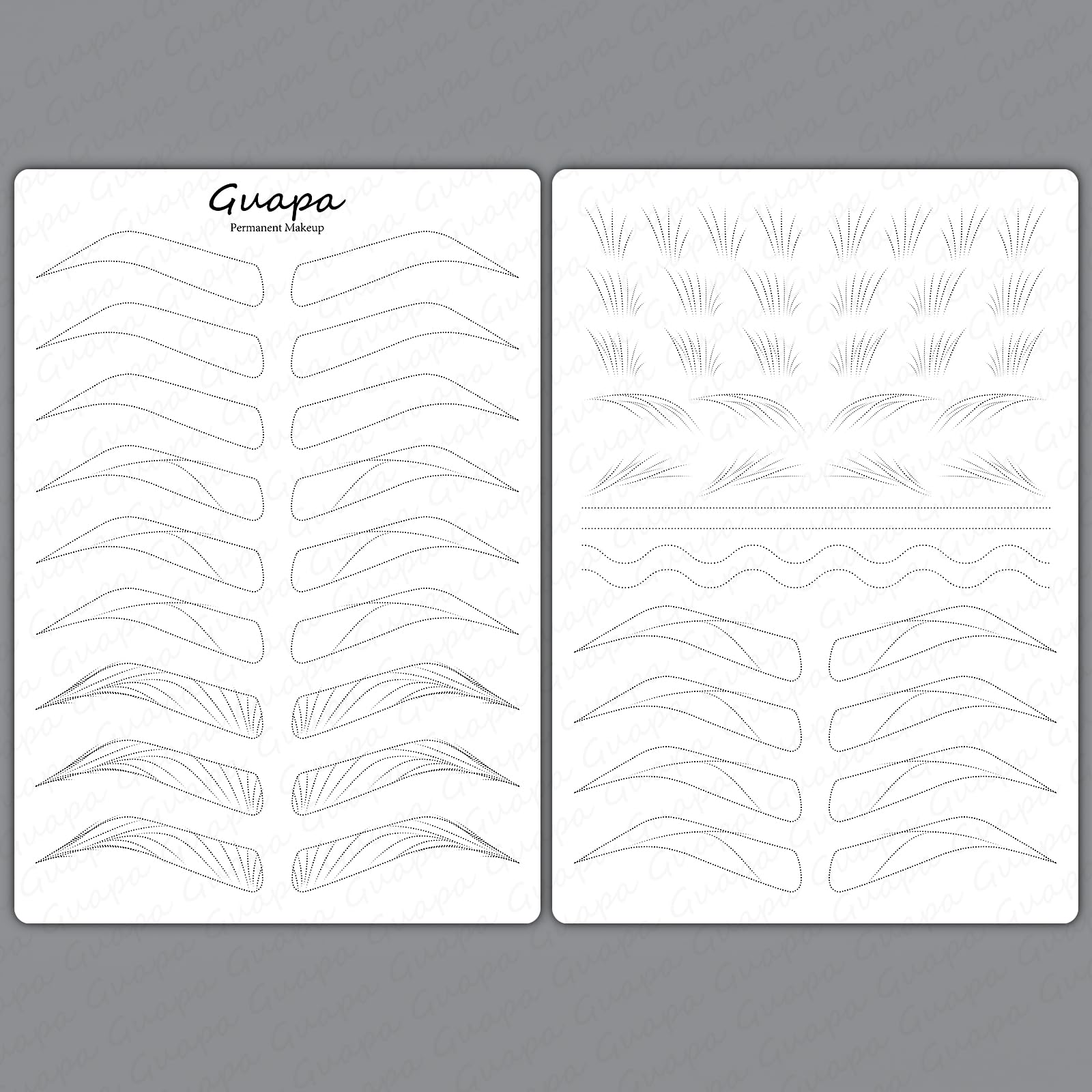 amazon-com-marllogiva-2pcs-microblading-hairstroke-practice-skin-dual-sided-mastery-nano-strokes-printed-latex-for-practice-and-shading-techniques-permanent-makeup-eyebrow-tattoo-latex-white-skin-beauty-personal-care