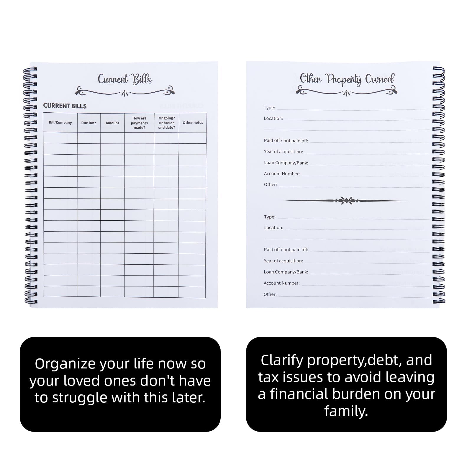 End of Life Planner, I'm Dead Now What Book My Final Wishes - Image 4