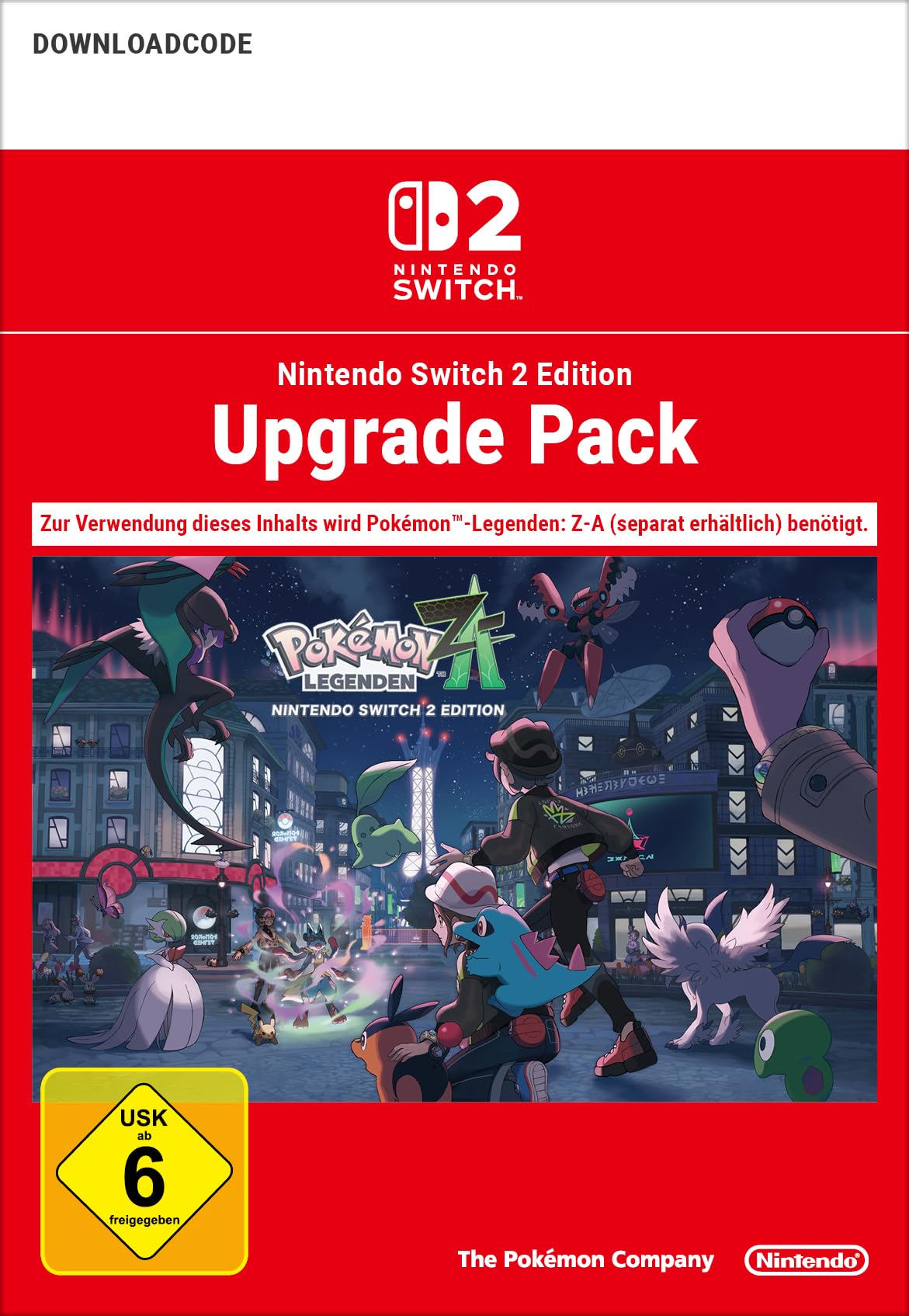 Pokémon-Legenden: Z-A | Nintendo Switch 2 Upgrade Pack - Download