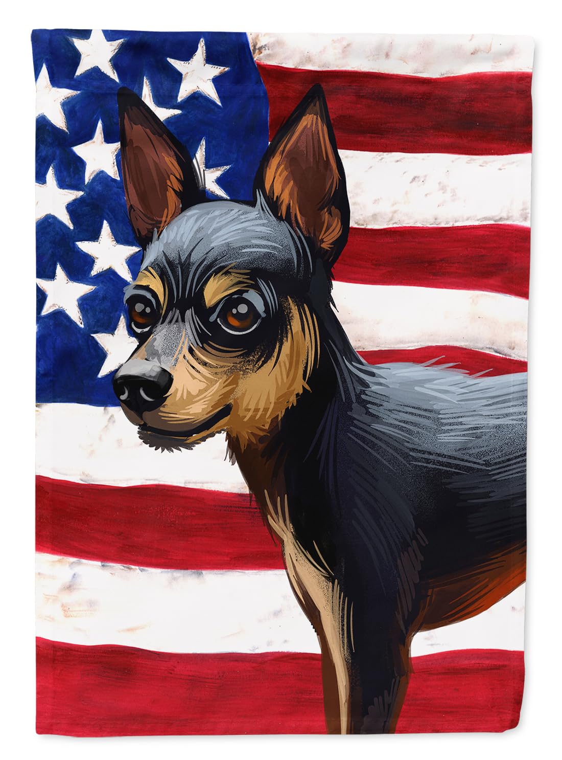 Drapeau Prague Ratter grand format en toile résistante aux UV Caroline's Treasures CK6663CHF