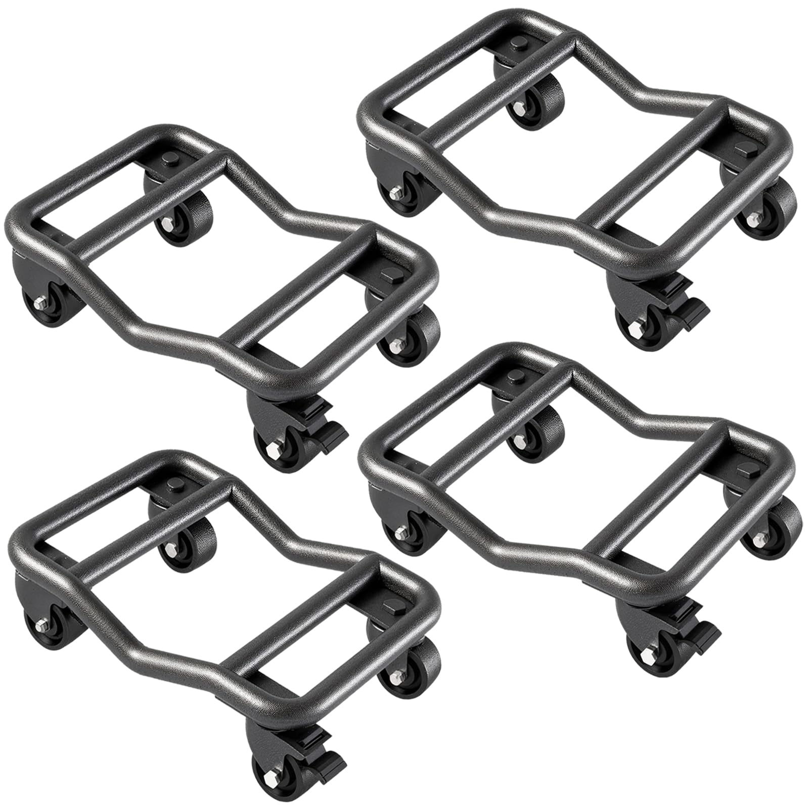 Photo 1 of Car Dolly Set of 4, 9000 LBS Capacity Universal Vehicle Moving Dolly for Cars, SUVs, Motorcycles & Boats, Low-Profile Wheel Skates for Garage, Workshop and Marine Use