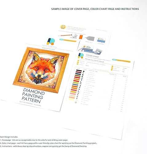 Miniatura 4 de Awesome Pattern Studio Quince DS1023, Diamond Painting Kit, Diamond Art Kits for Adults, Full Drill 5D Diamond Dots Kits. All Items Included.