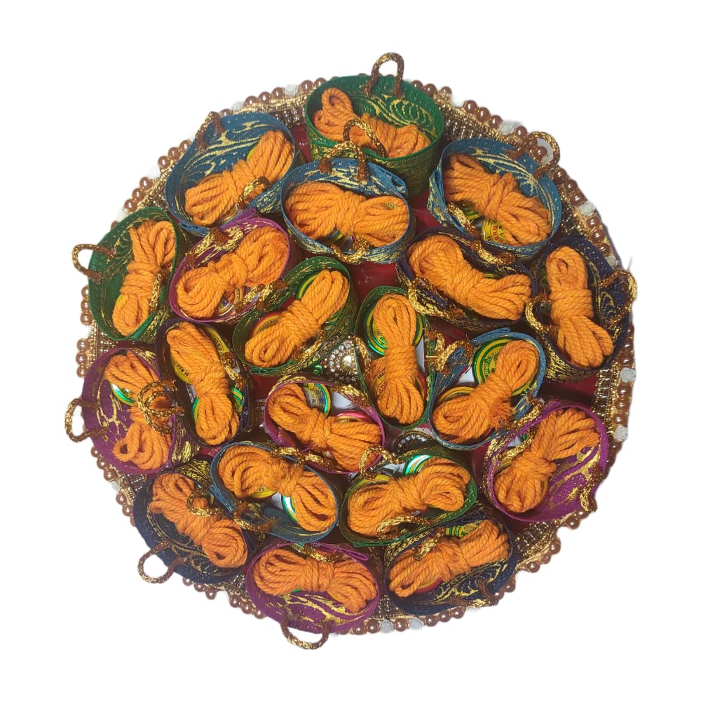 Thamboolam Return Gift Set - Turmeric & Kumkum -8