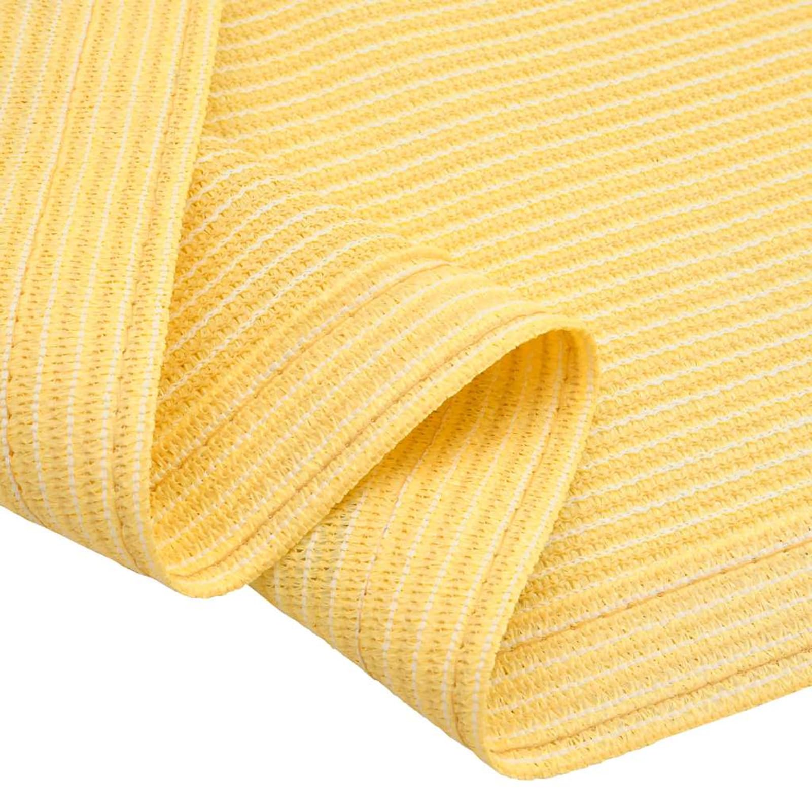 Homgoday Tapis de tente - Tapis de sol pour auvent - Tapis de sol pour tente, camping-car, caravane - 400 x 400 cm - Beige