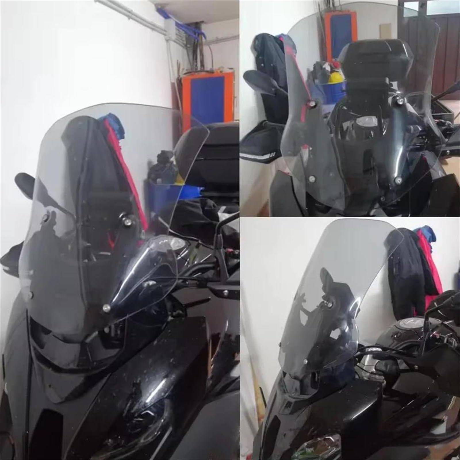 Pare-Brise Et Déflecteurs De Vent pour Moto, Protection Contre Le pour BMW S1000XR 2020-2025 Déflecteurs(Noir)
