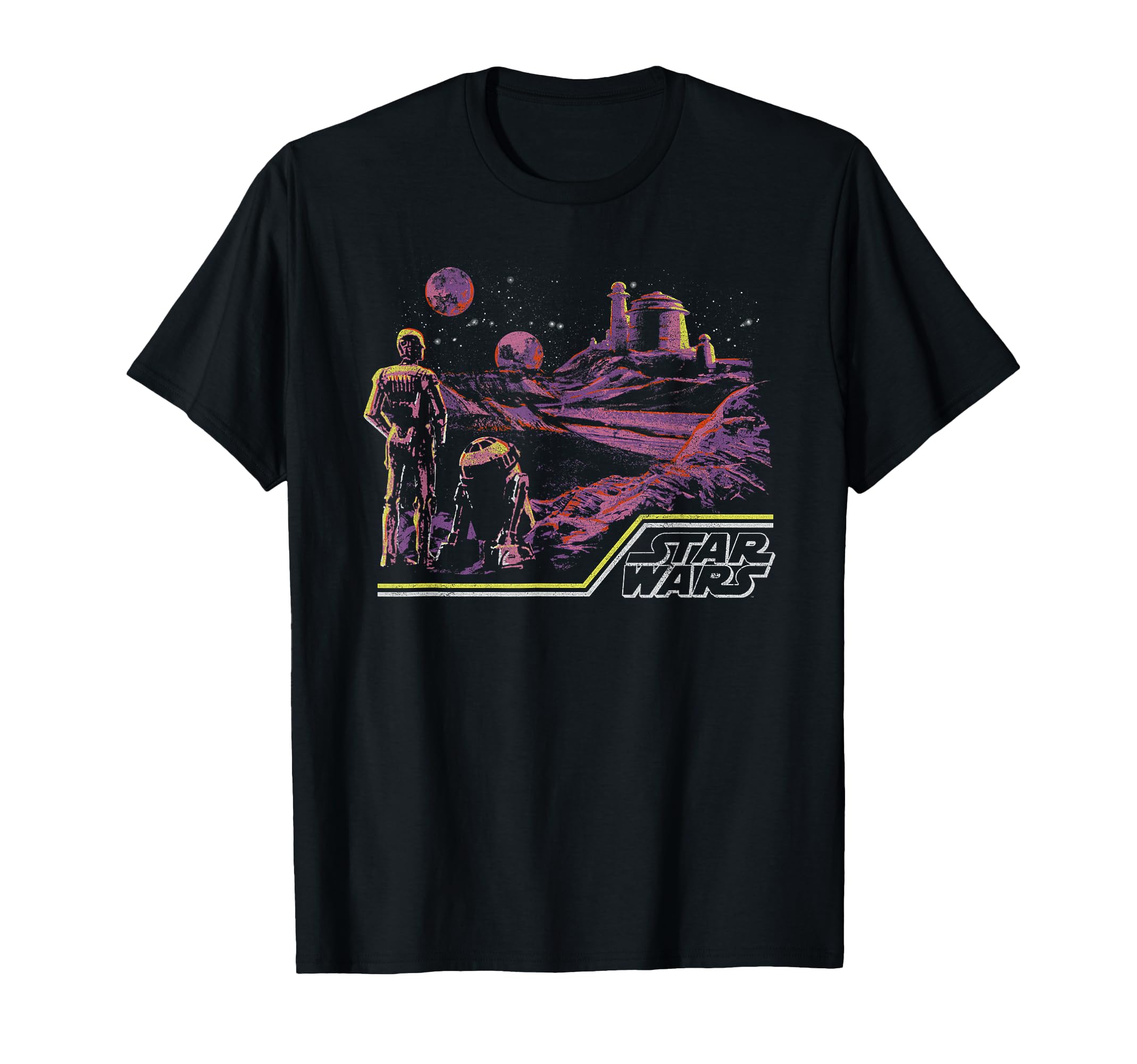 T-shirt Star Wars R2-D2 C-3PO cadeau parfait pour anniversaire geek - 2