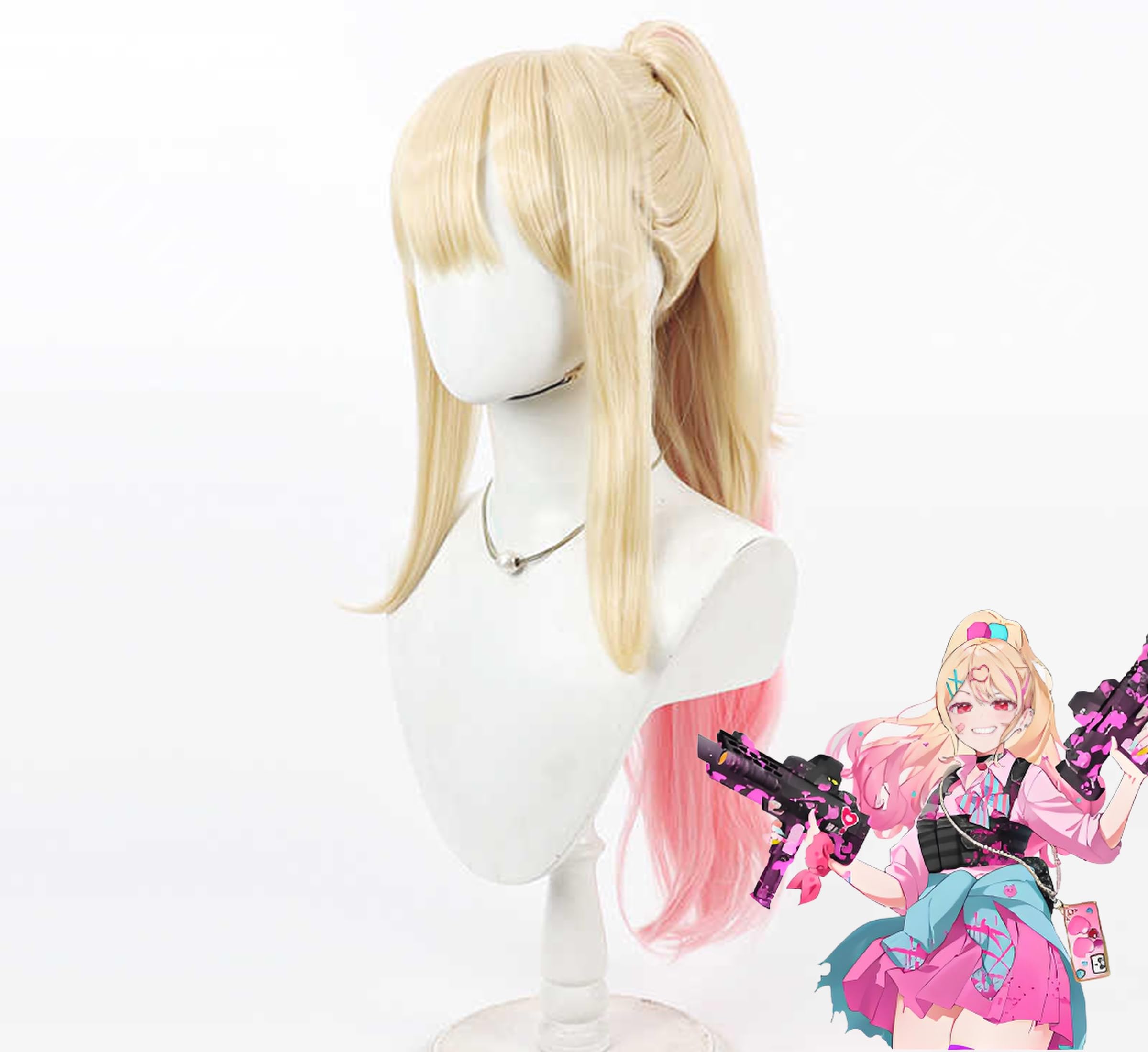 Amazon.co.jp: コスプレウィッグ みりぽゆ カツラ 髪 コスプレ用小物