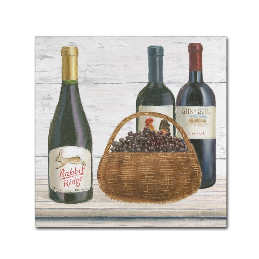 Vintners Recess II by Emily Adams, 18x18-Inch Canvas Wall Art