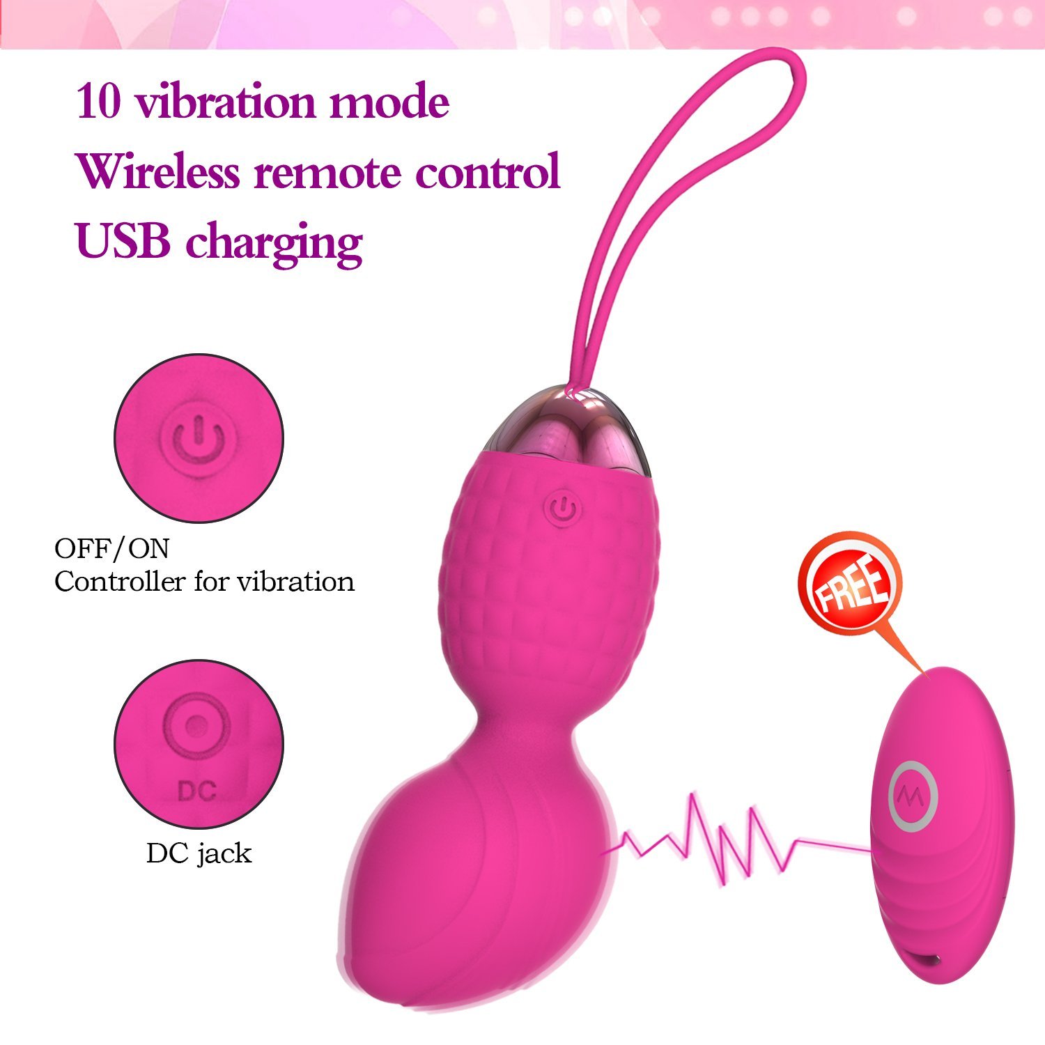 Boules de Geisha - Kegel Balls Kit 2 en 1 pour les débutants, balles Kegel pour le serrage, recommandées par les médecins pour le contrôle de la vessie et les exercices du plancher pelvien