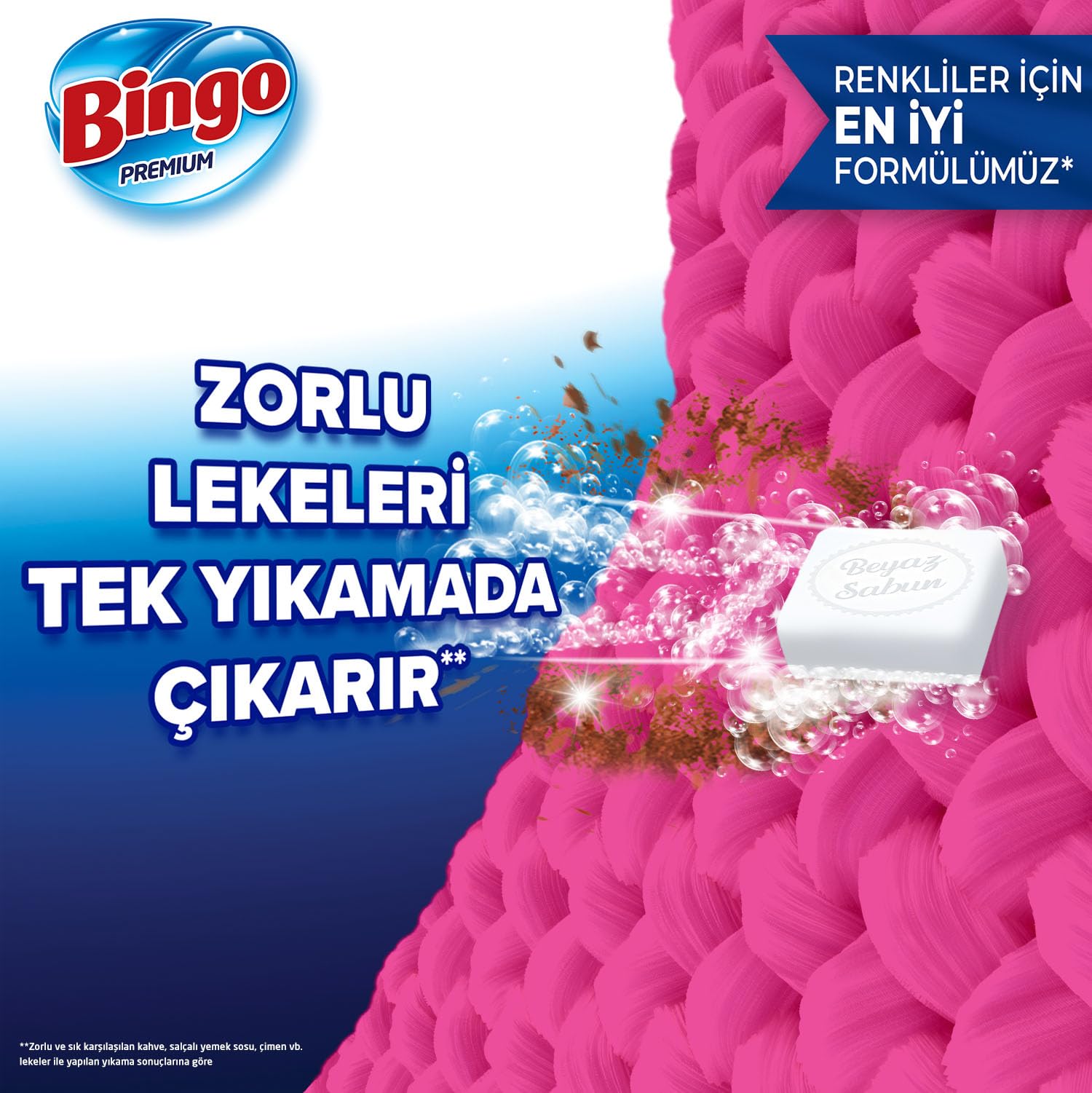 Bingo Premium Toz Çamaşır Deterjanı 7 kg Renkli