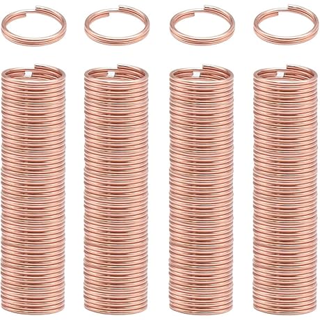Rose Gold Split Rings for Jewelry Making: Embark on Captivating Creations