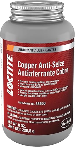 Loctite cepillo superior de cobre antiadherente lubricante, Cobre