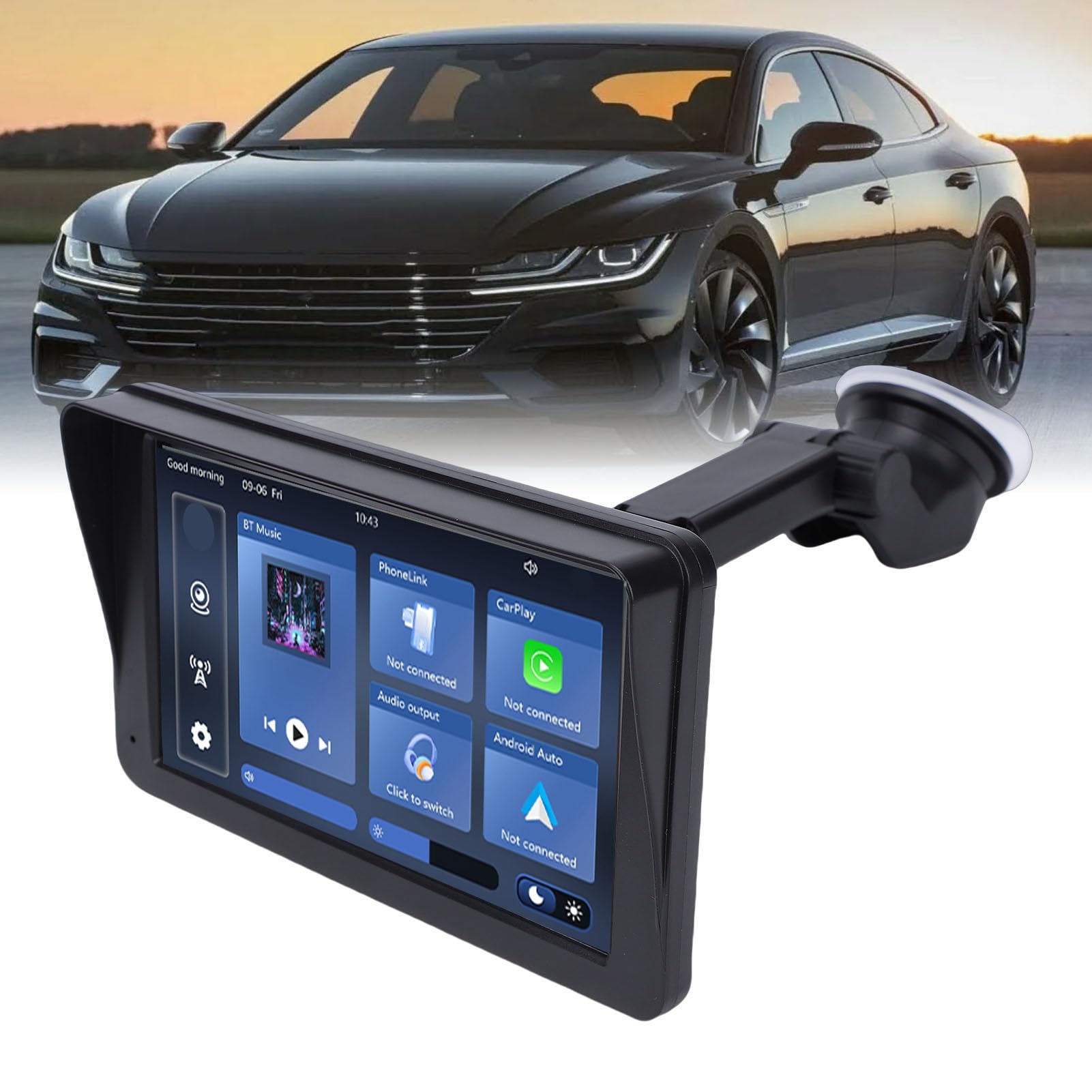 Autoradio portatile CarPlay con facile installazione e interfaccia facile da usare per viaggiatori intelligenti