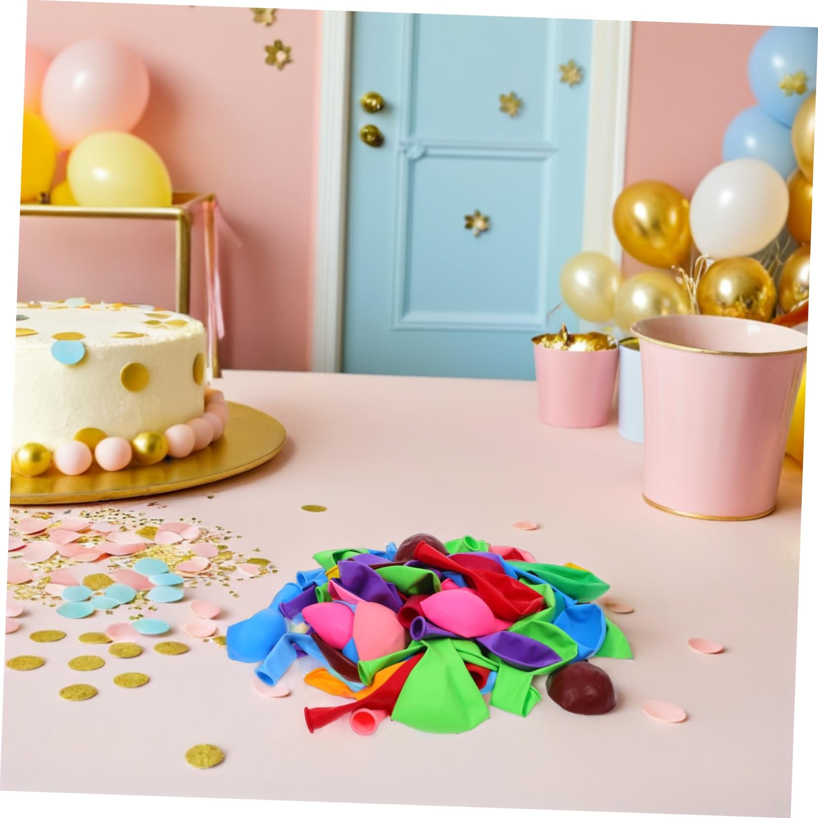 Globos de Látex para Fiestas 200 Piezas Multicolor para Eventos