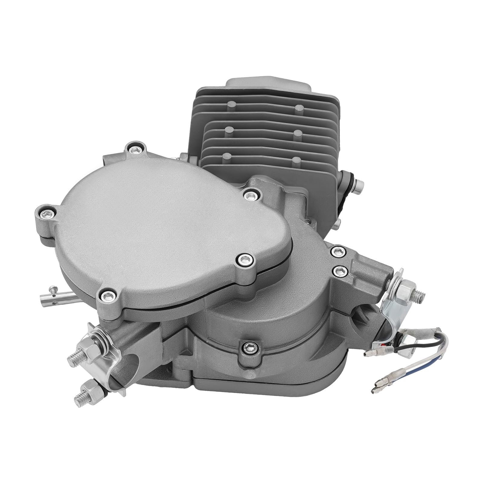 Motor de gasolina de 80 cc Mini Engine de 2 tiempos, monocilindro, refrigerado por aire | Motor completo carburador motor gasolina motor de arranque manual para Pocket Bike Dirt Bike ATV Quad