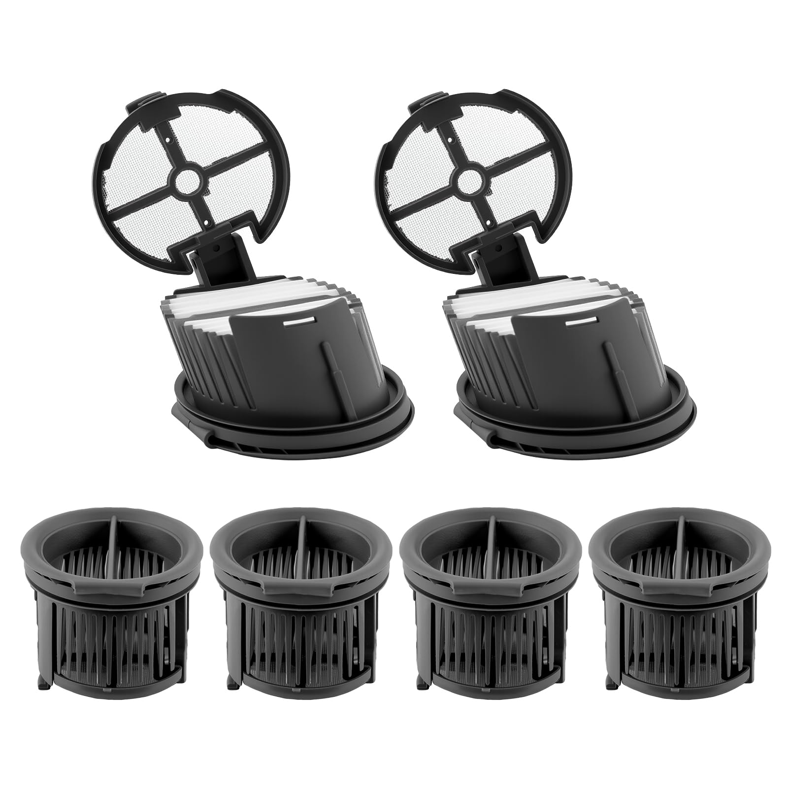 (6 Pack) H14 Pro Replacement HEPA Filters Compatible with Dreame H14 Pro/ H14/ H14 Dual Cordless Wet and Dry Vacuum Cleaner, Vacuum Filters, Accessories Kit
