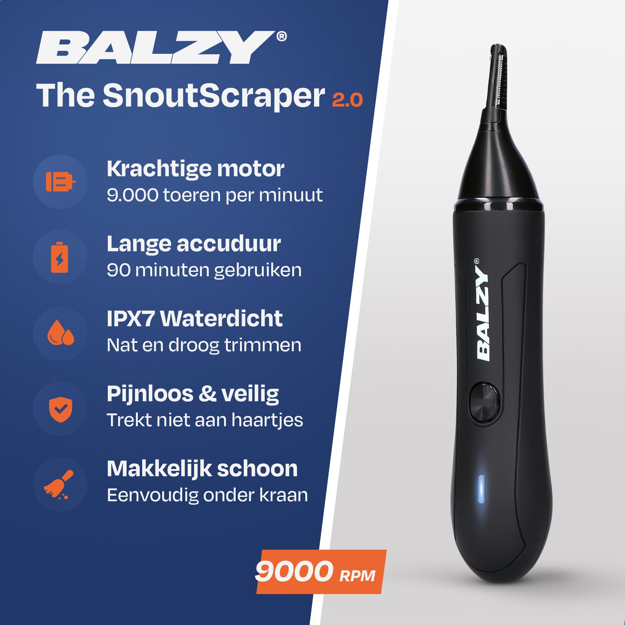 Precision Trim Bundle – BushBuster® 4.0 & SnoutScraper® 2.0 | Cortapelos corporales y Trimmer íntimo para Hombres | Recortador de nariz y oído | Kit de beneficios de aseo