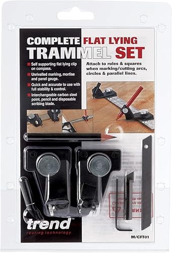 Miniatura 3 de Trend Juego completo de tranvía plana para trazado y corte precisos, M/CFT01